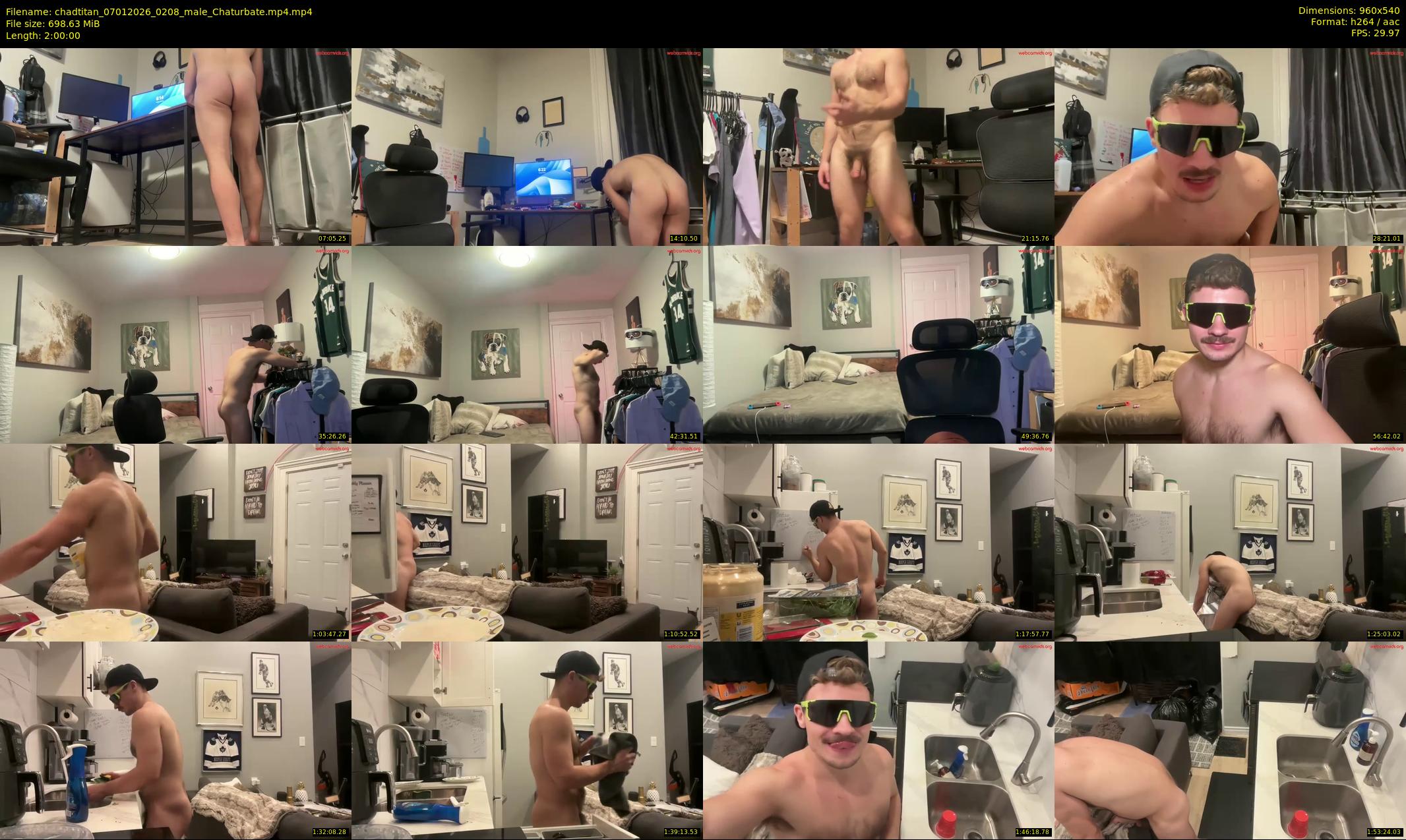 chadtitan — 120 minute Chaturbate male cam show recording, 480p, Jan 7, 2026
