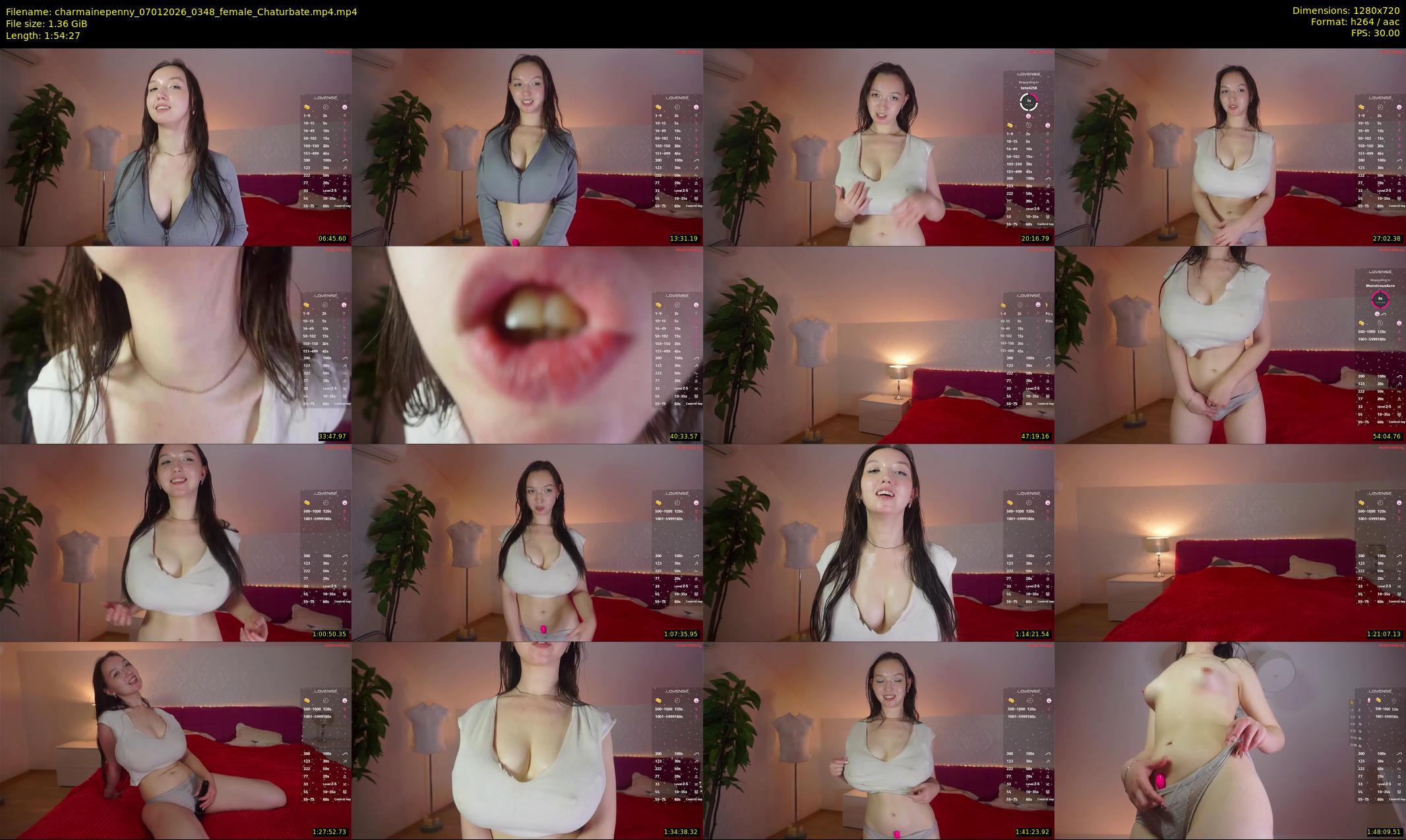 charmainepenny — 115 minute Chaturbate female cam show recording, 720p, Jan 7, 2026