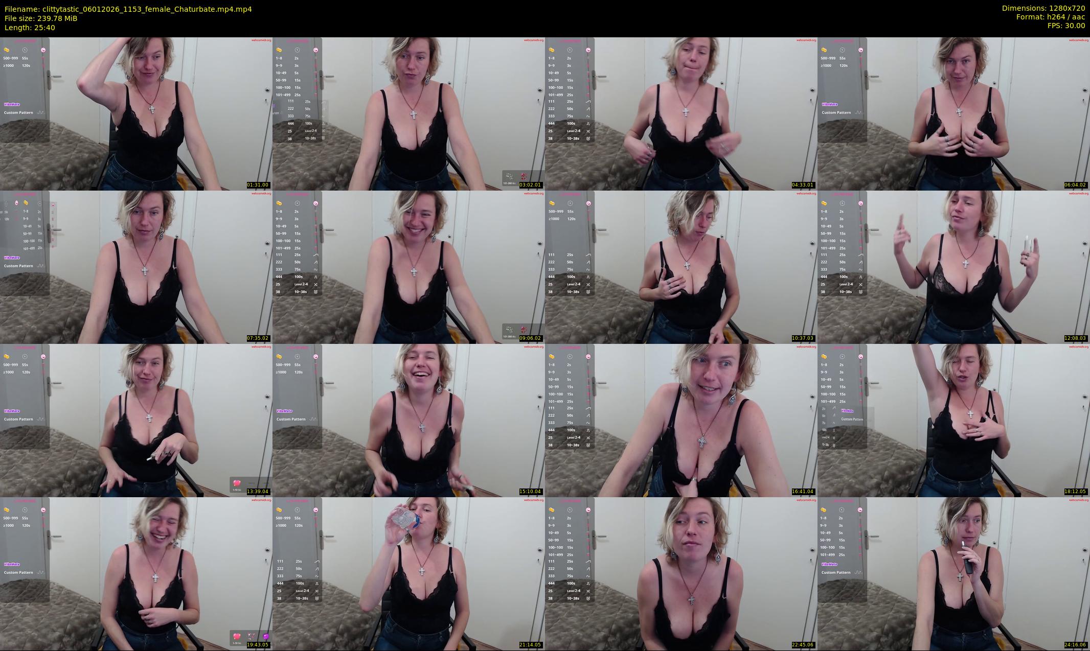 clittytastic — 26 minute Chaturbate female cam show recording, 720p, Jan 6, 2026