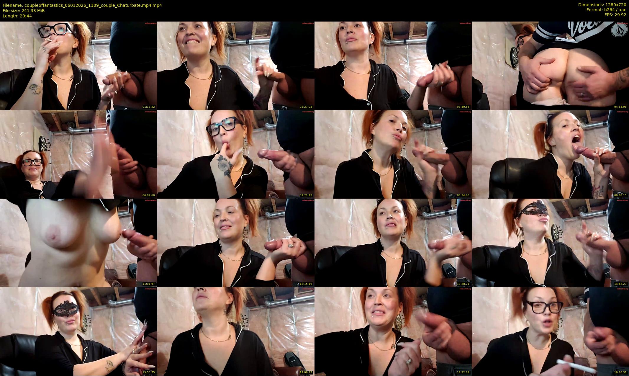 coupleoffantastics — 21 minute Chaturbate couple cam show recording, 720p, Jan 6, 2026
