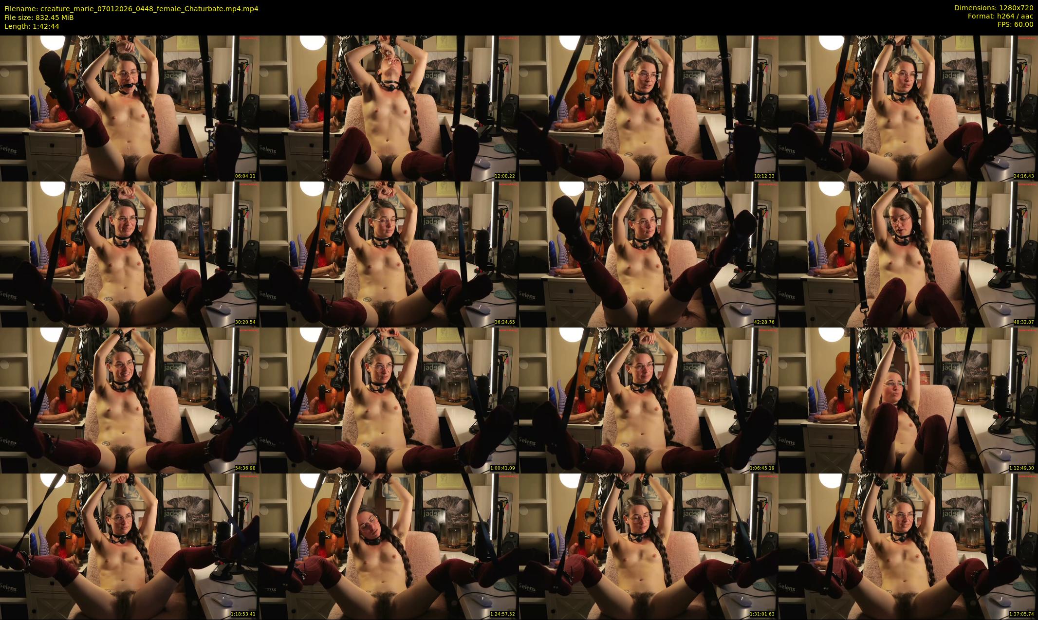 creature_marie — 103 minute Chaturbate female cam show recording, 720p, Jan 7, 2026