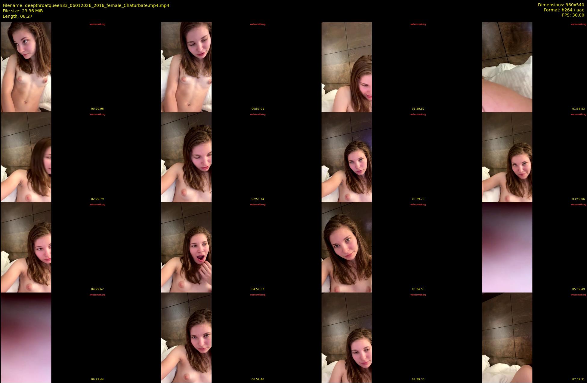 deepthroatqueen33 — 9 minute Chaturbate female cam show recording, 480p, Jan 6, 2026