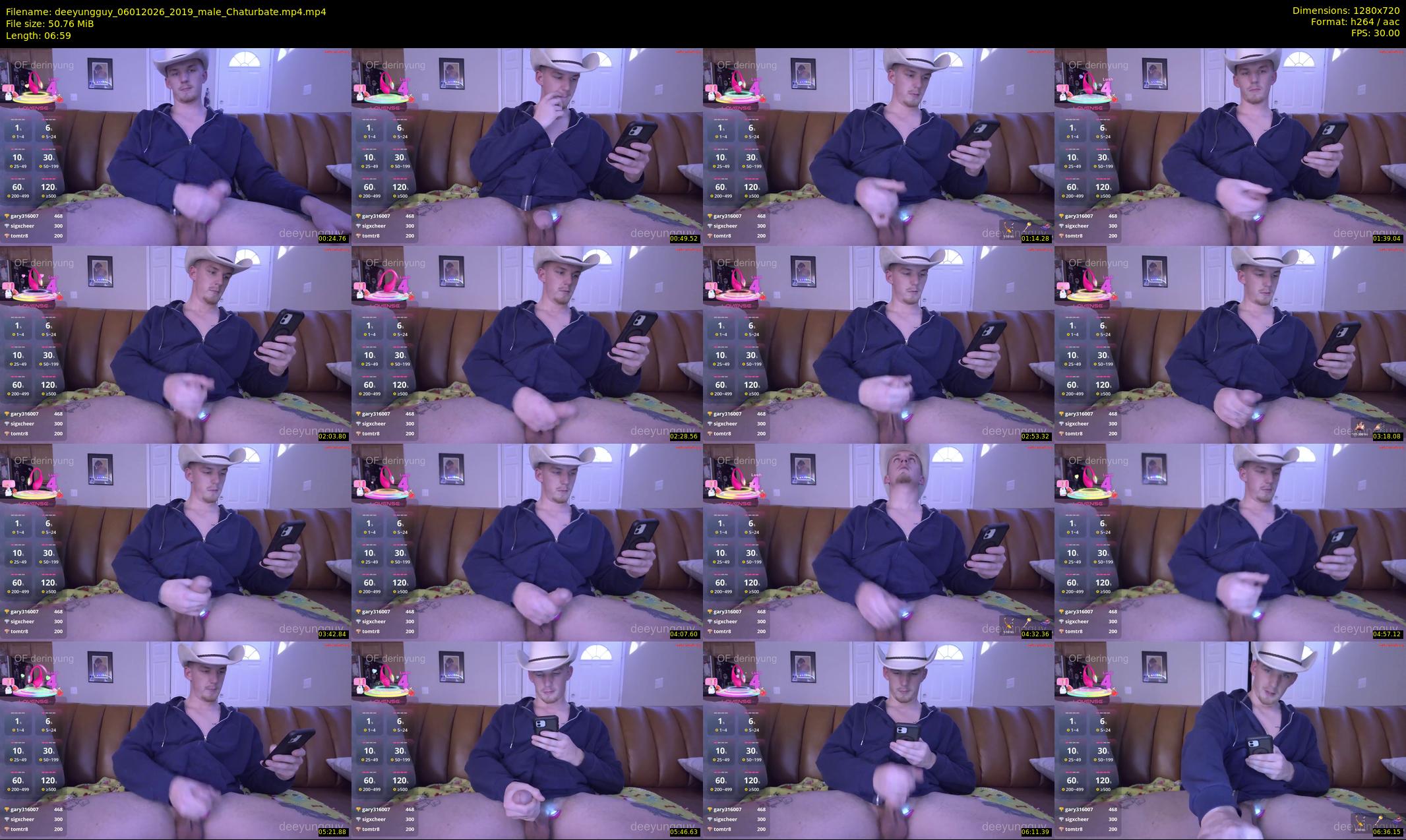 deeyungguy — 7 minute Chaturbate male cam show recording, 720p, Jan 6, 2026