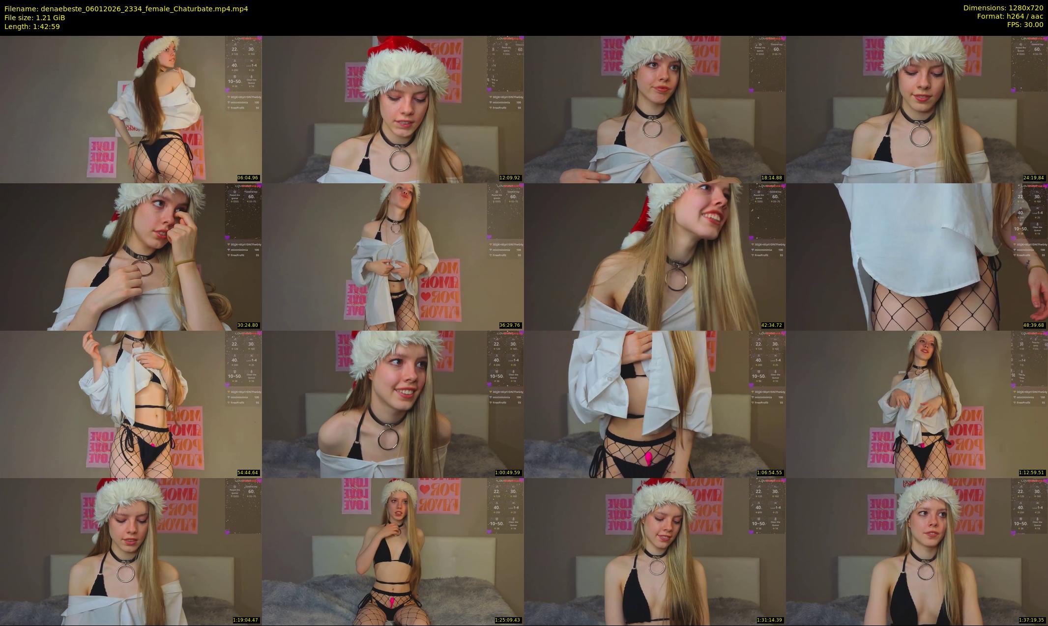denaebeste — 103 minute Chaturbate female cam show recording, 720p, Jan 6, 2026