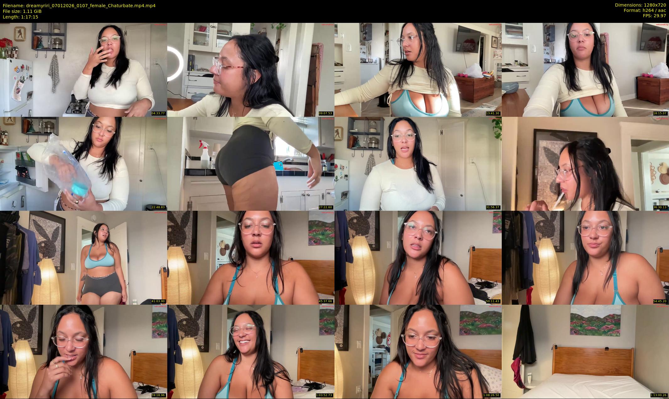 dreamyriri — 78 minute Chaturbate female cam show recording, 720p, Jan 7, 2026