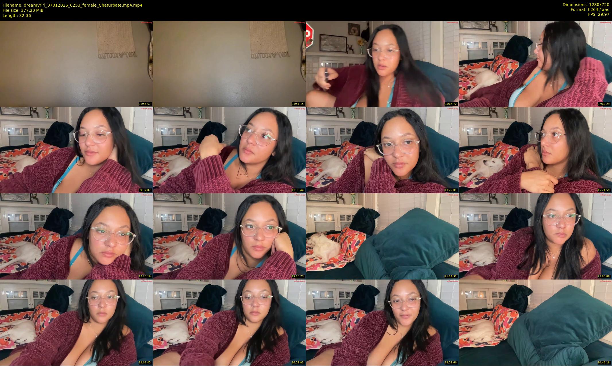dreamyriri — 33 minute Chaturbate female cam show recording, 720p, Jan 7, 2026
