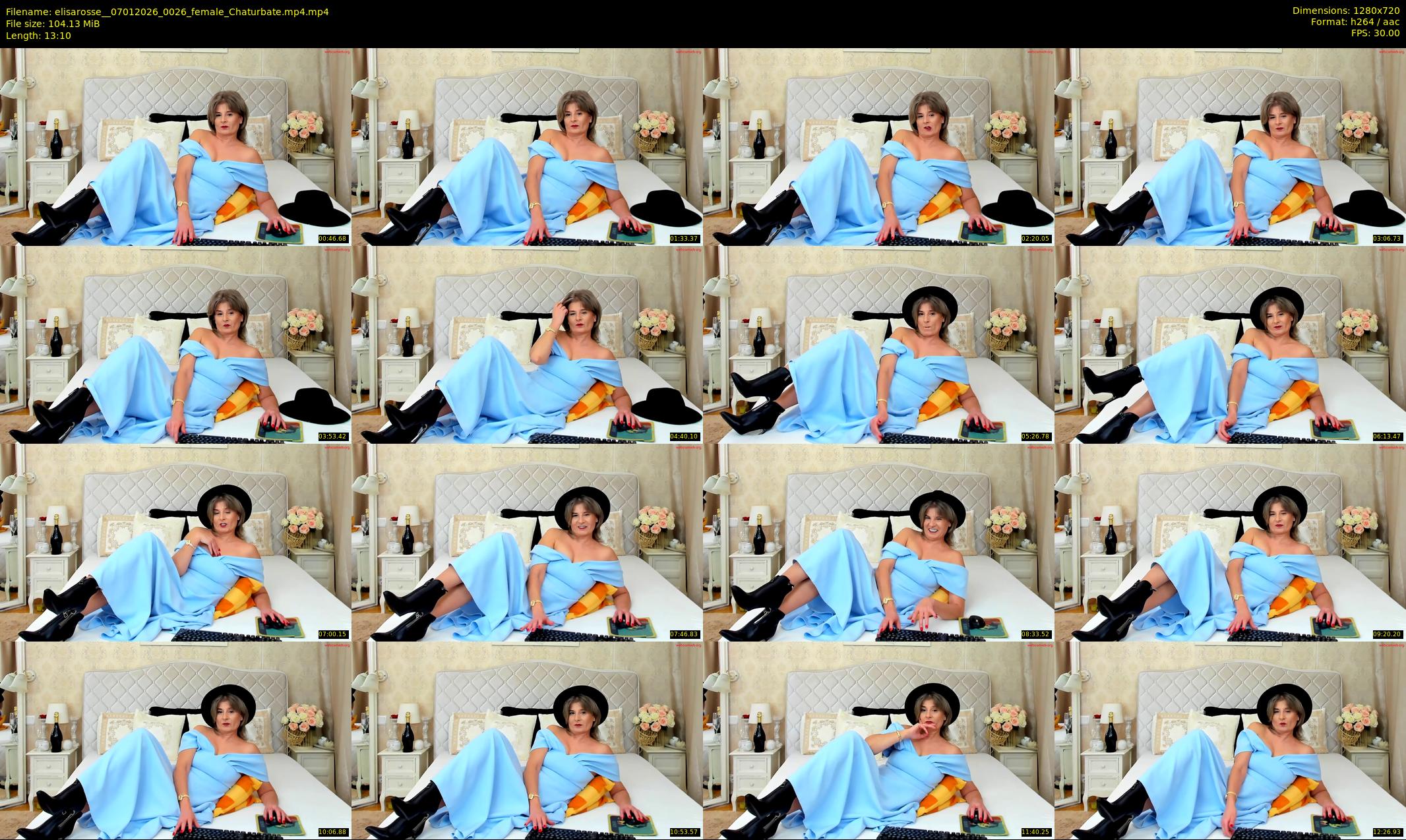 elisarosse_ — 14 minute Chaturbate female cam show recording, 720p, Jan 7, 2026