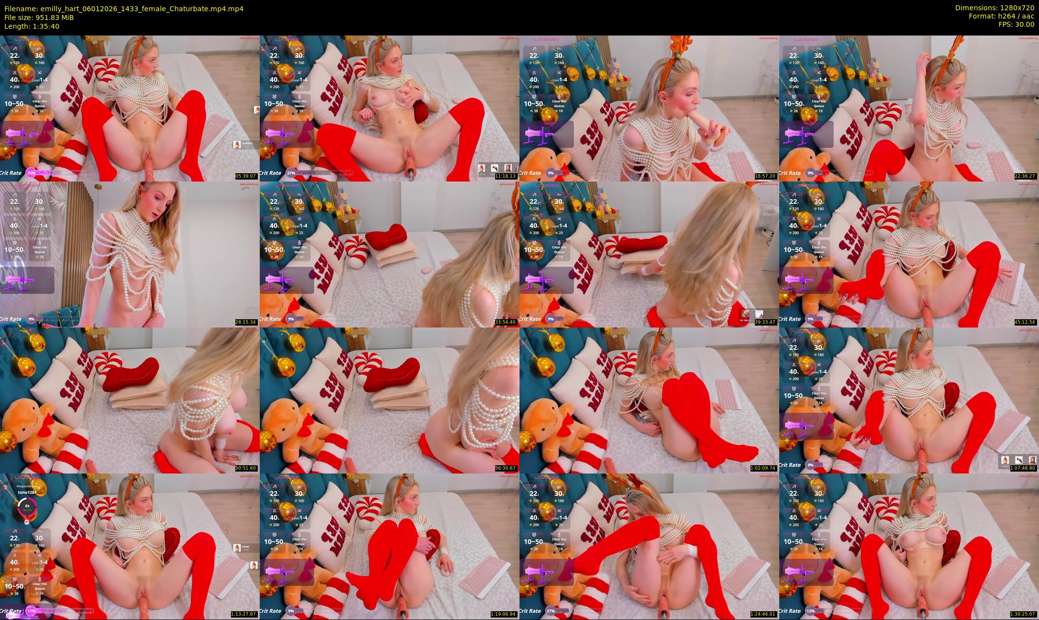 emilly_hart — 96 minute Chaturbate female cam show recording, 720p, Jan 6, 2026