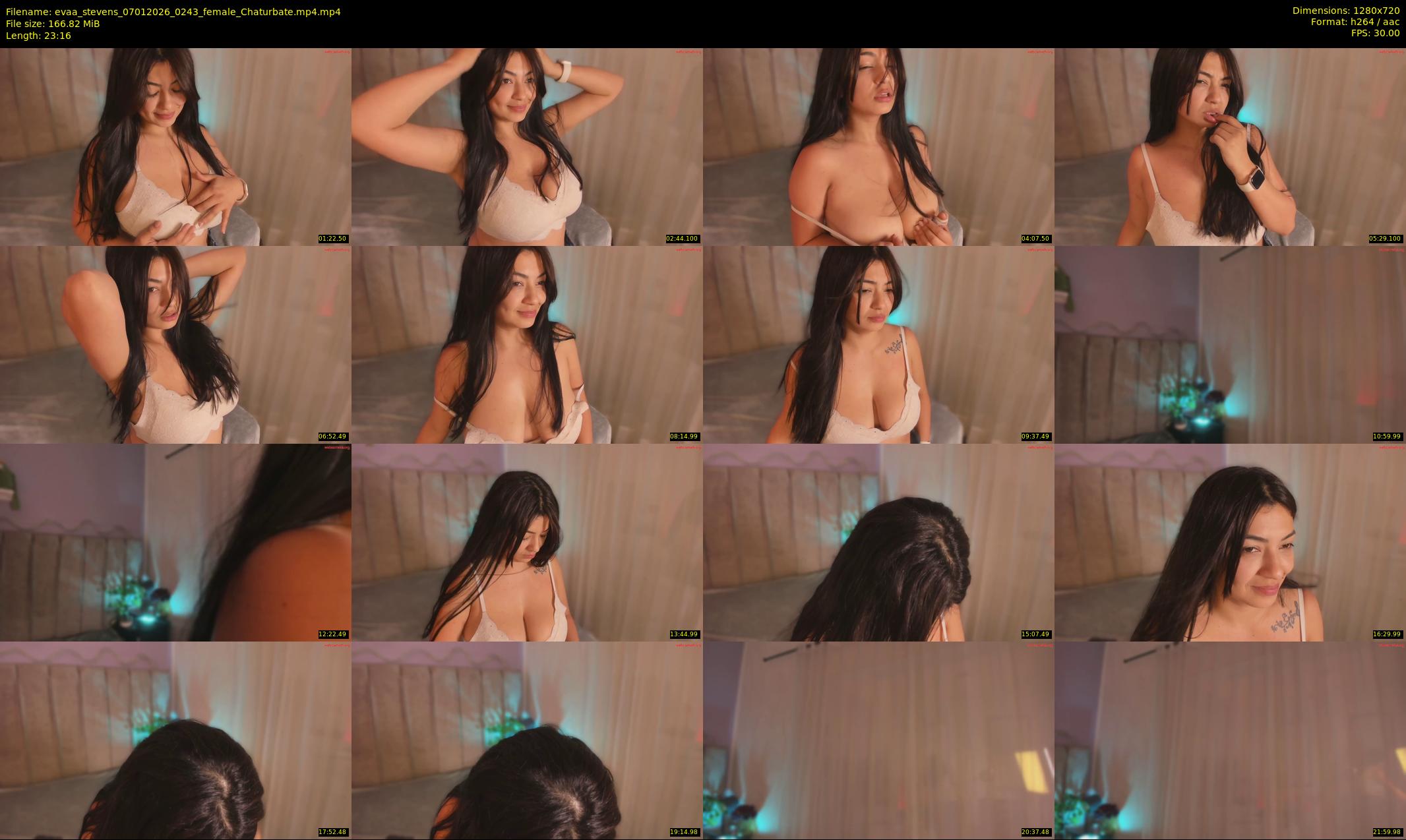 evaa_stevens — 24 minute Chaturbate female cam show recording, 720p, Jan 7, 2026