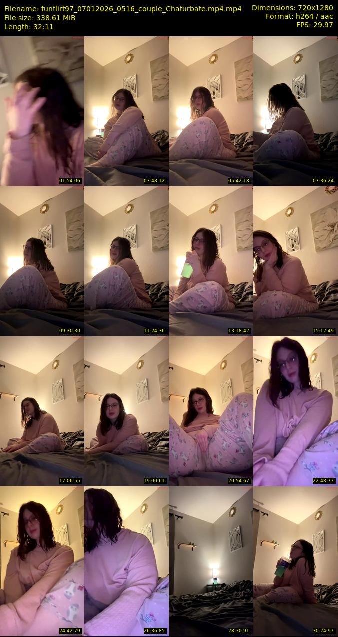 funflirt97 — 33 minute Chaturbate female cam show recording, 1080p, Jan 7, 2026