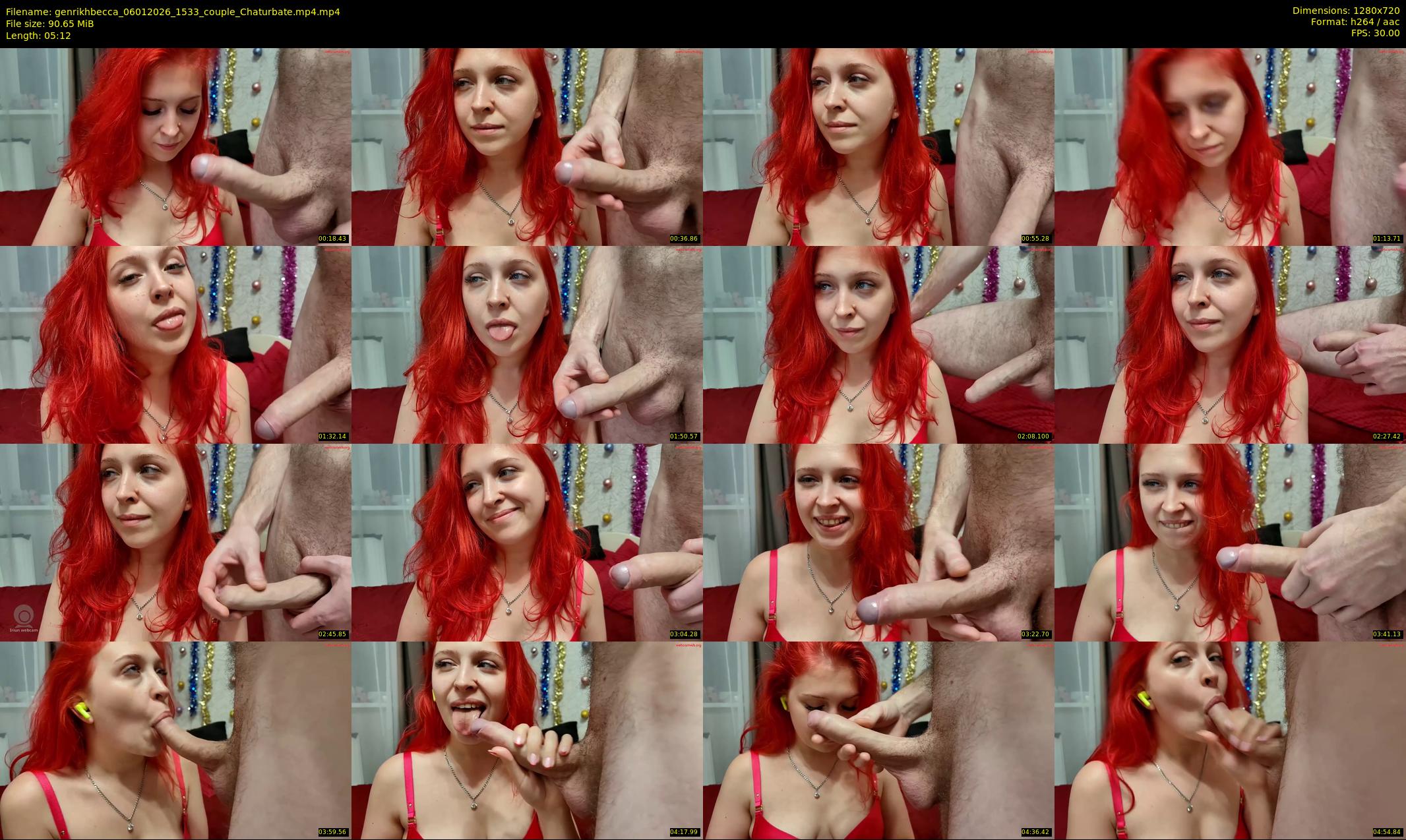 genrikhbecca — 6 minute Chaturbate couple cam show recording, 720p, Jan 6, 2026