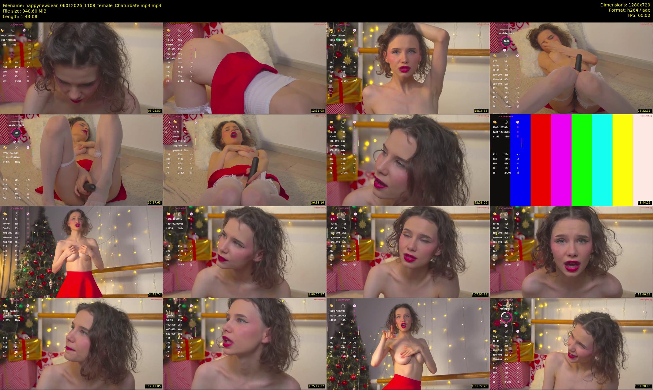 happynewdear — 104 minute Chaturbate female cam show recording, 720p, Jan 6, 2026