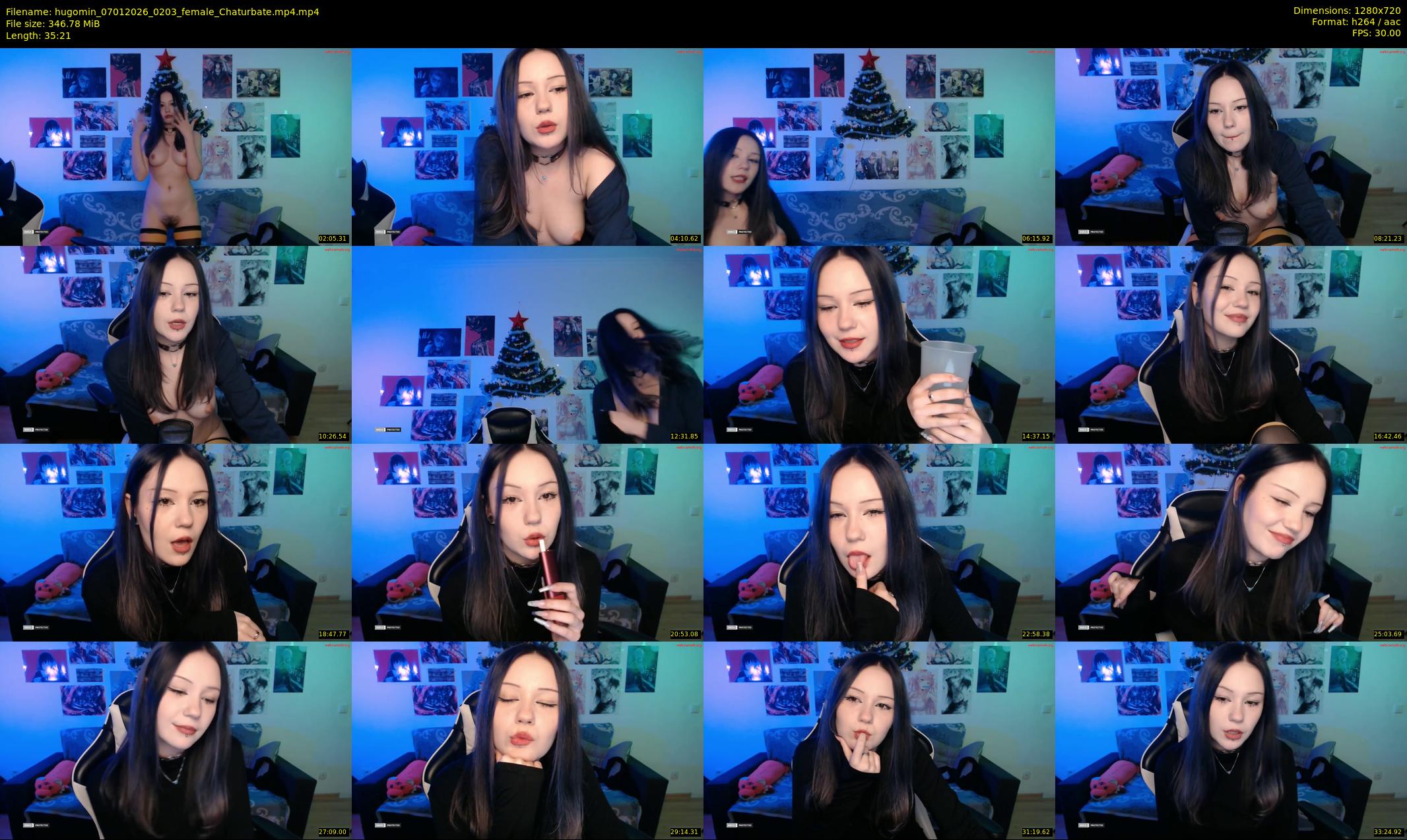 hugomin — 36 minute Chaturbate female cam show recording, 720p, Jan 7, 2026