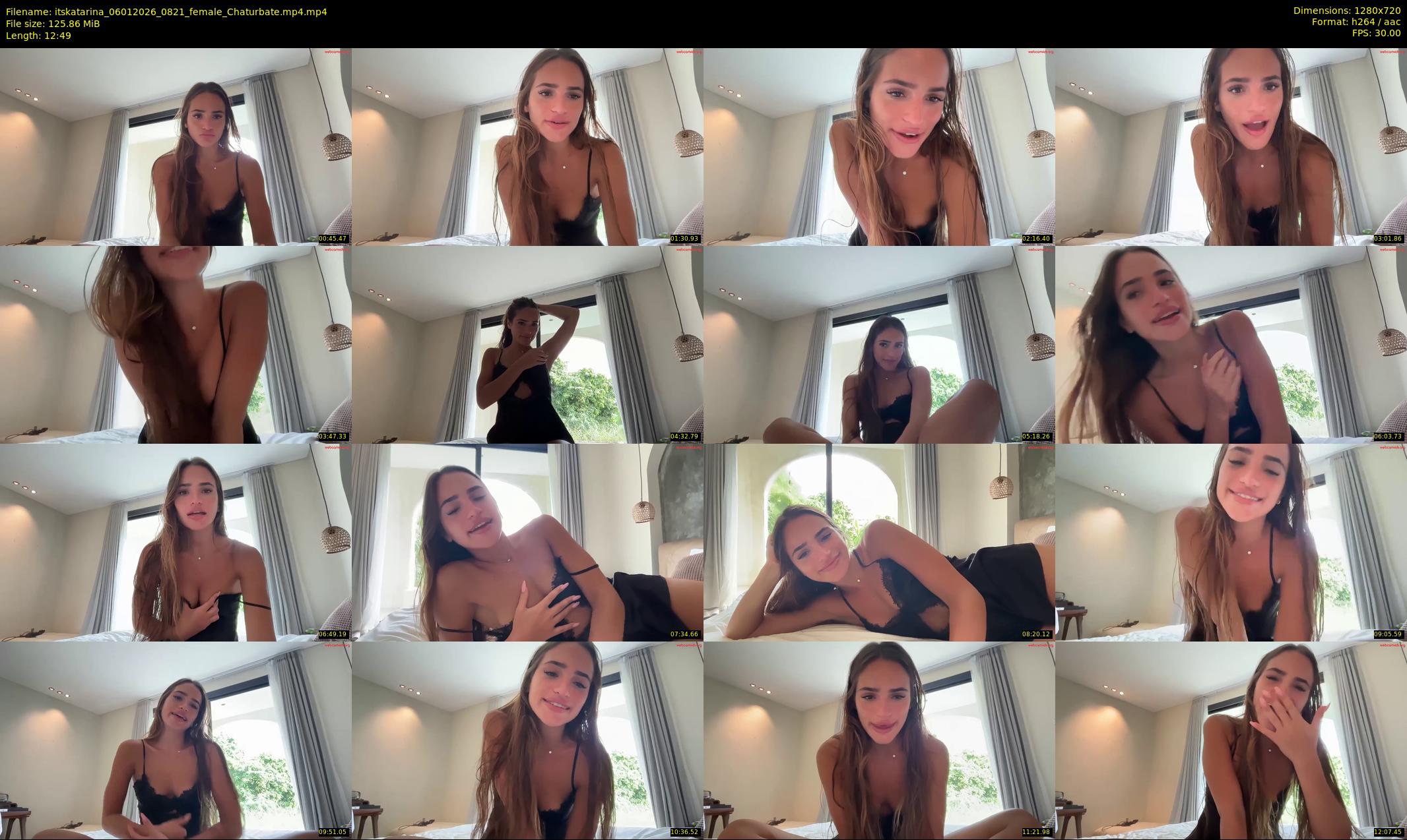 itskatarina — 13 minute Chaturbate female cam show recording, 720p, Jan 6, 2026