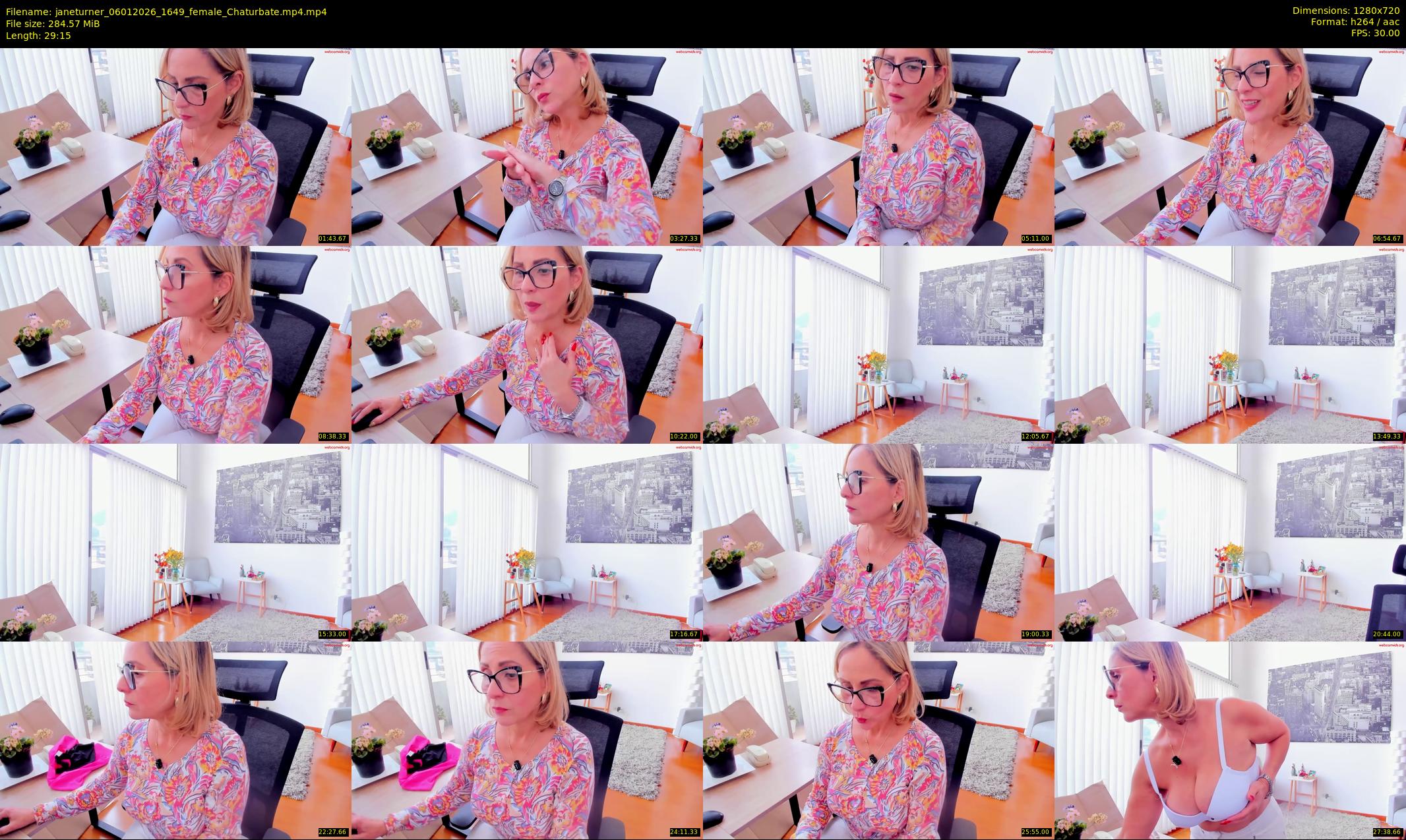 janeturner — 30 minute Chaturbate female cam show recording, 720p, Jan 6, 2026
