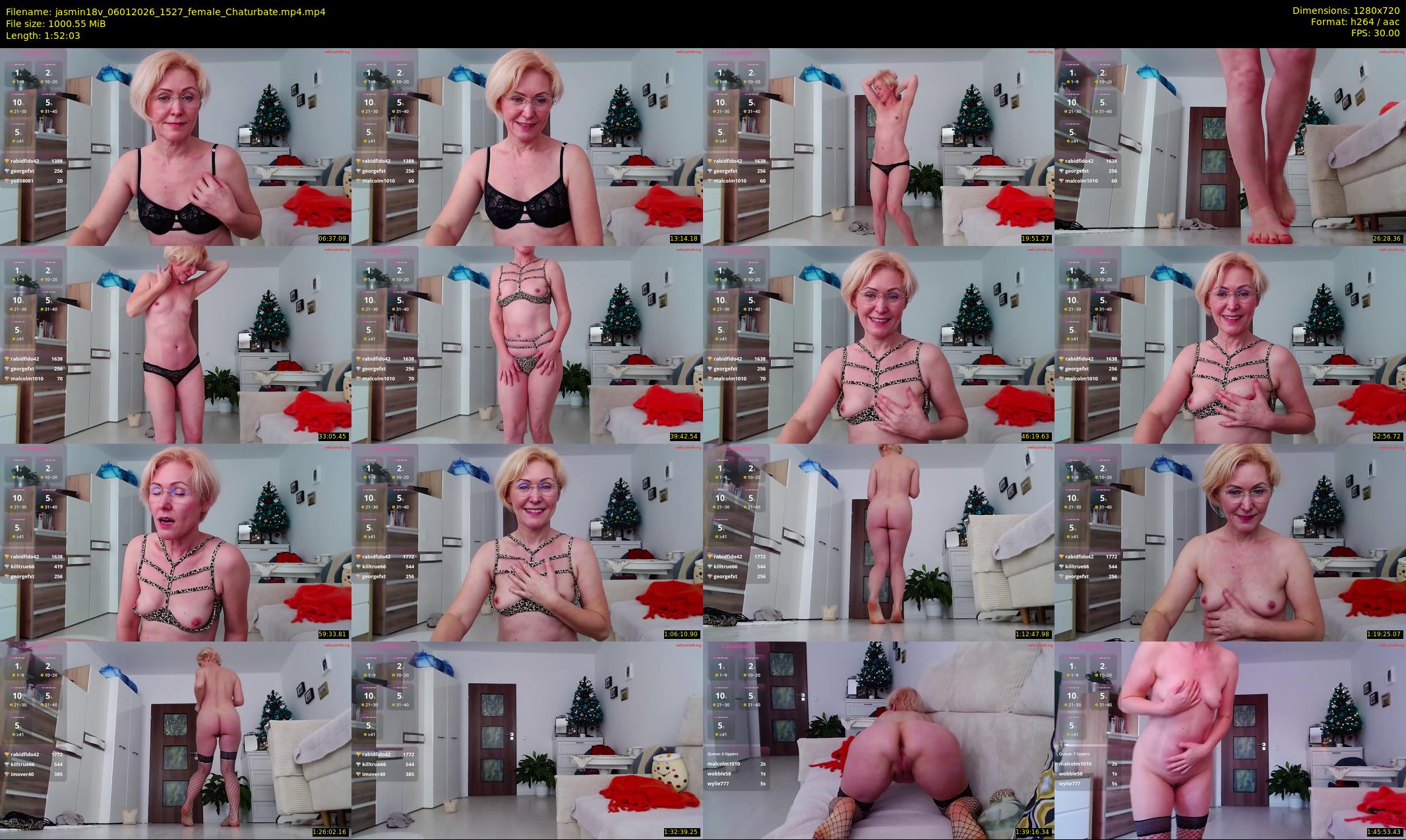 jasmin18v — 113 minute Chaturbate female cam show recording, 720p, Jan 6, 2026