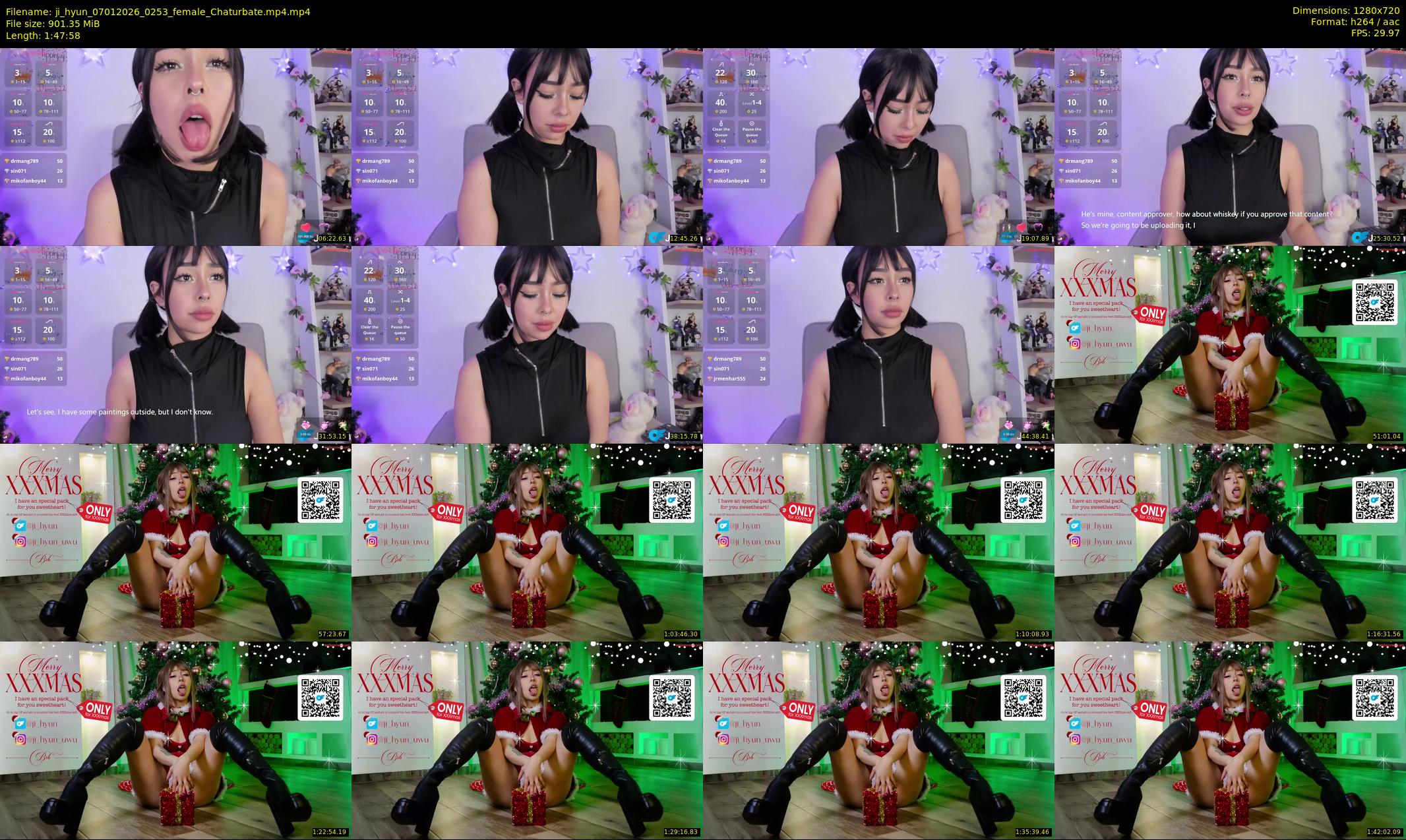 ji_hyun — 108 minute Chaturbate female cam show recording, 720p, Jan 7, 2026