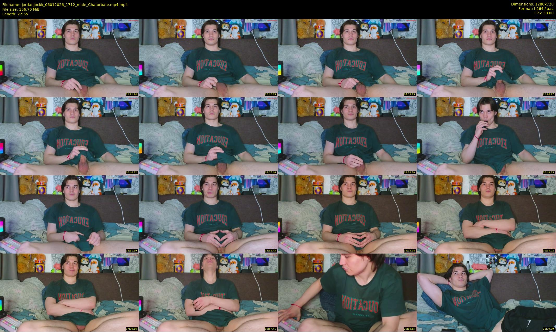 jordanjockk — 23 minute Chaturbate male cam show recording, 720p, Jan 6, 2026