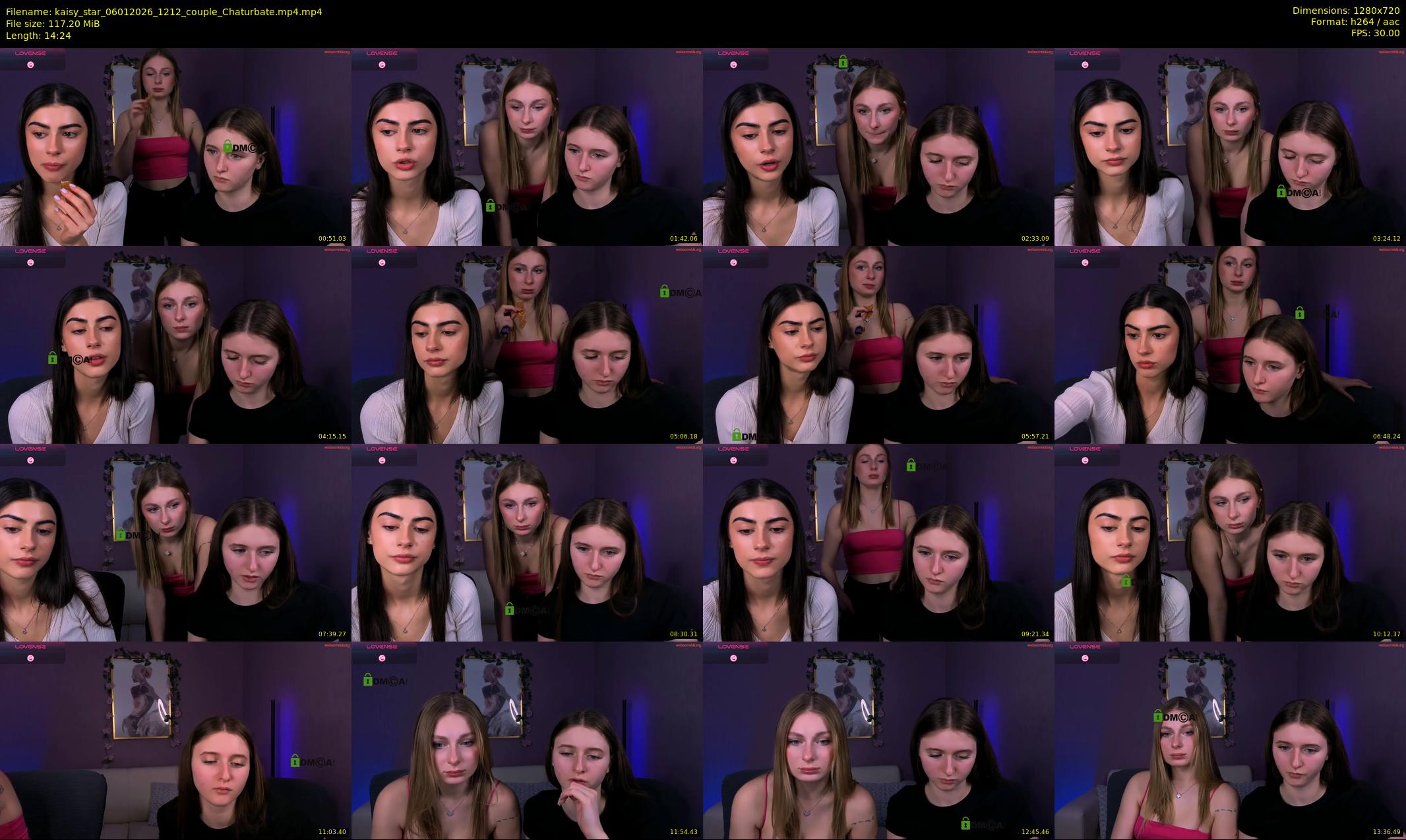 kaisy_star — 15 minute Chaturbate female cam show recording, 720p, Jan 6, 2026