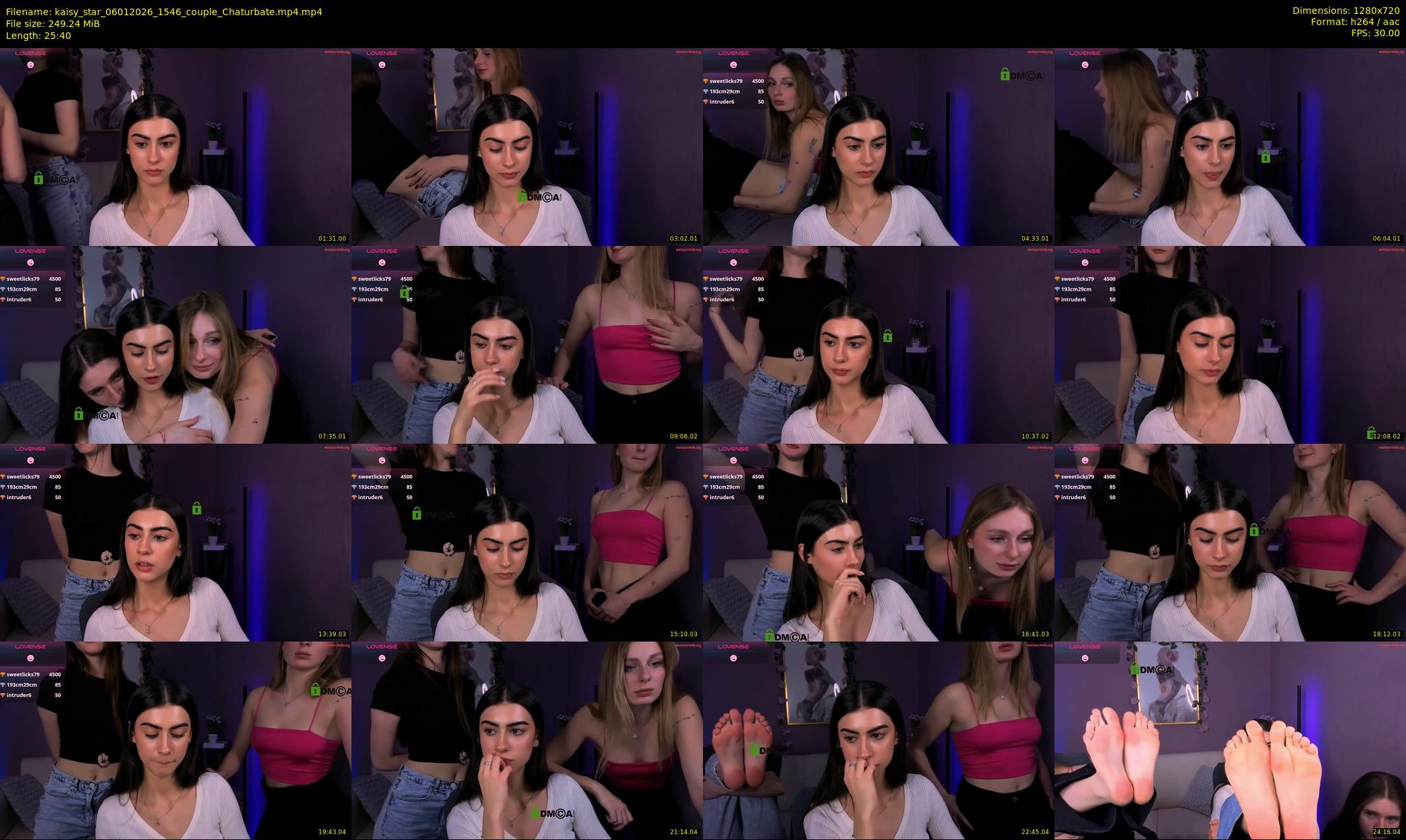 kaisy_star — 26 minute Chaturbate female cam show recording, 720p, Jan 6, 2026