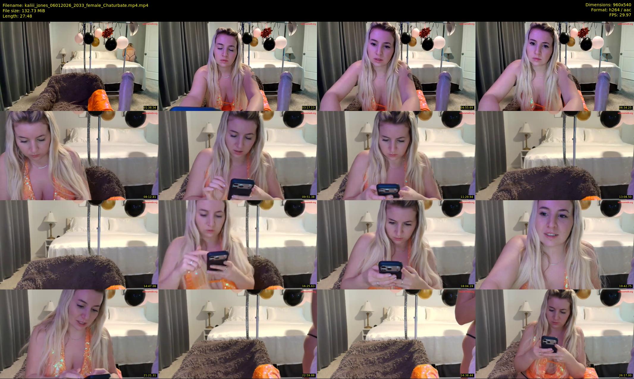 kaliii_jones — 28 minute Chaturbate female cam show recording, 480p, Jan 6, 2026