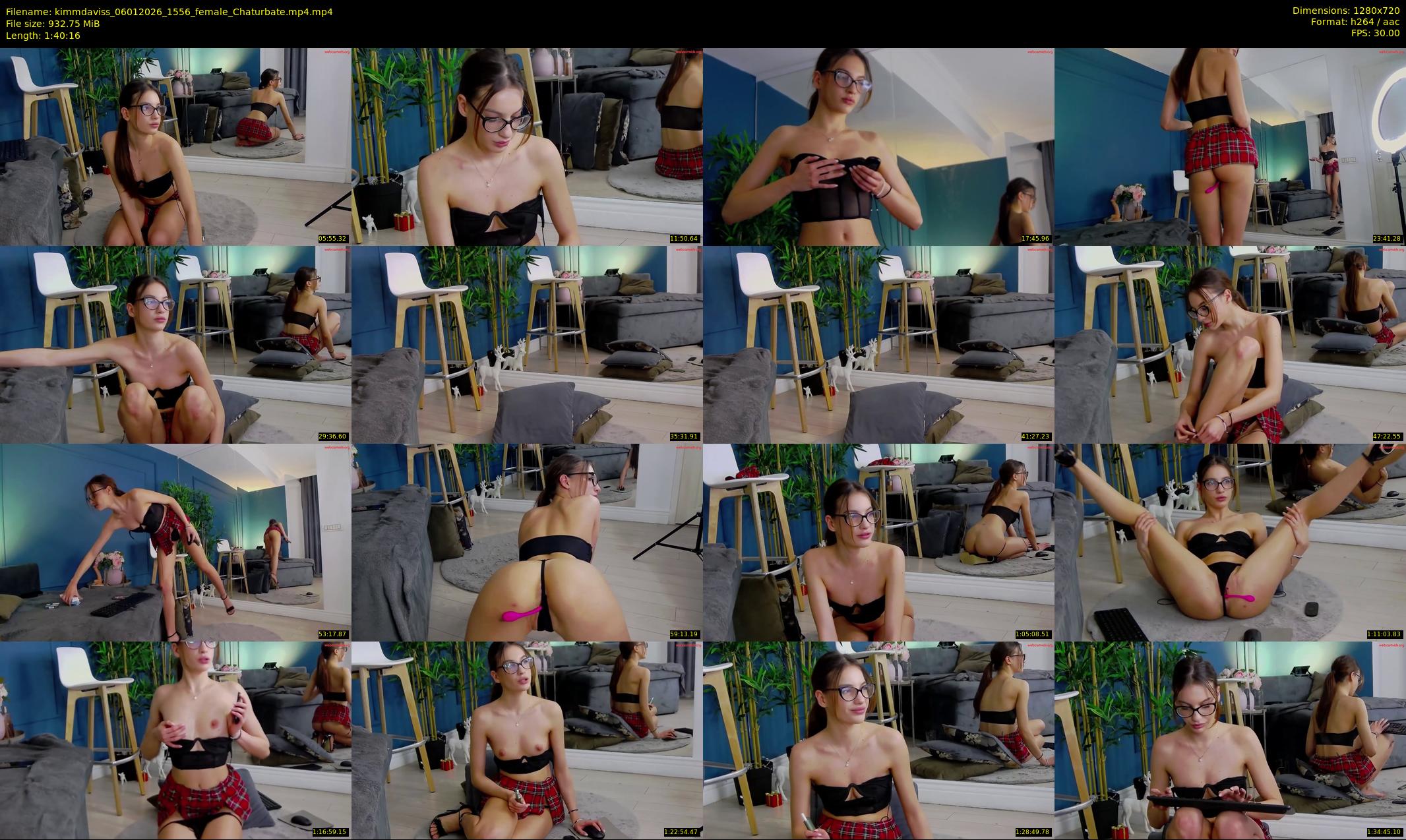 kimmdaviss — 101 minute Chaturbate female cam show recording, 720p, Jan 6, 2026