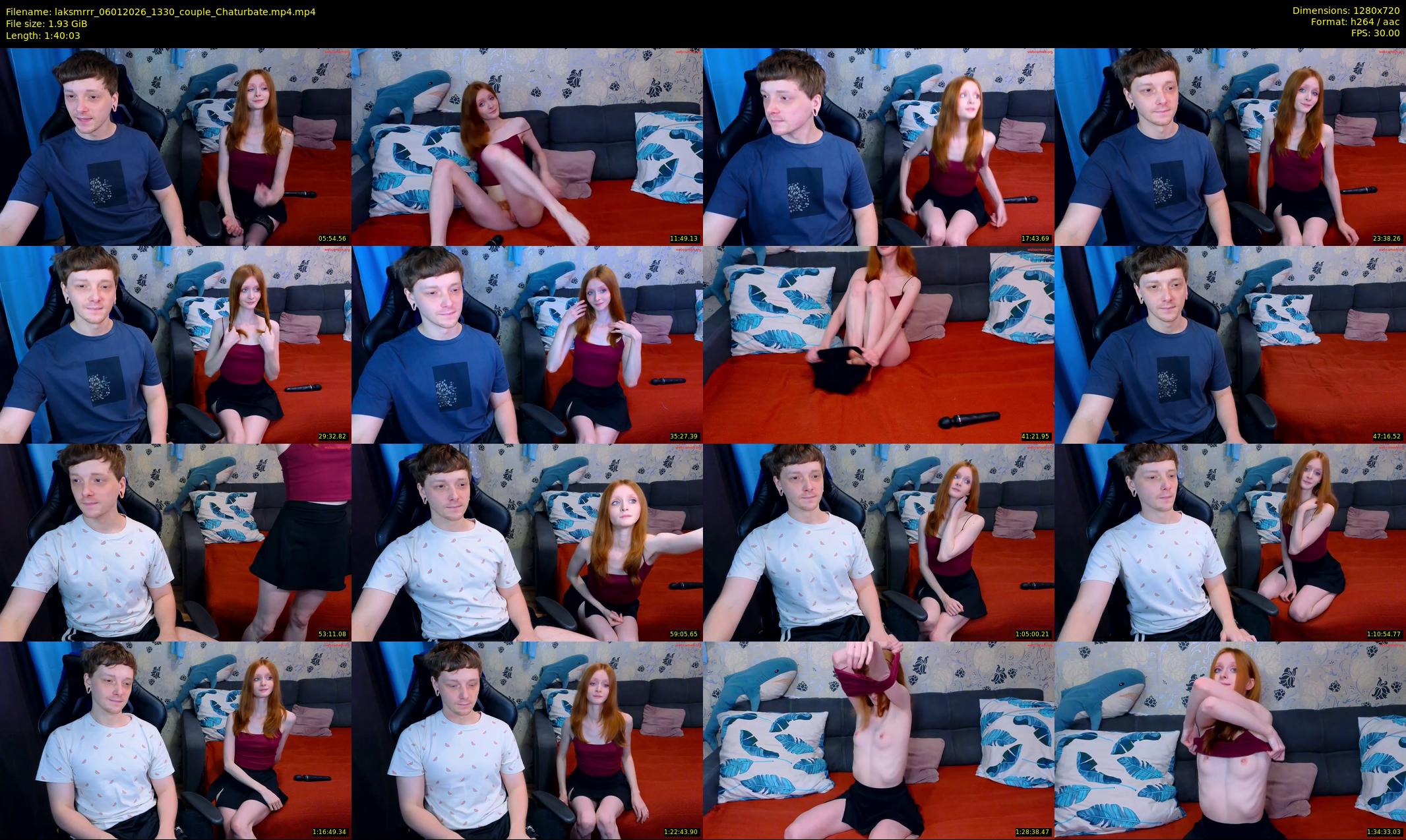 laksmrrr — 101 minute Chaturbate couple cam show recording, 720p, Jan 6, 2026
