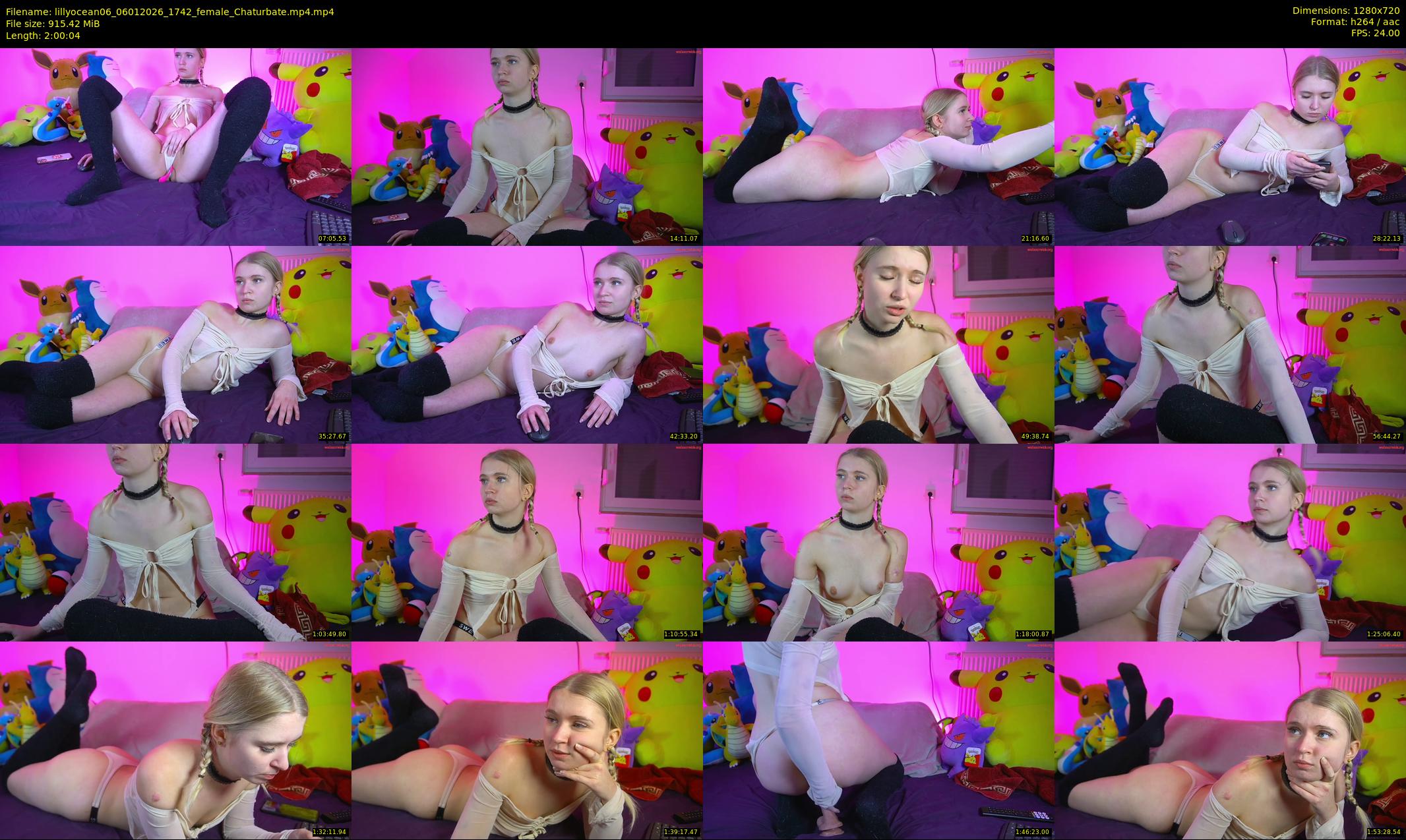 lillyocean06 — 121 minute Chaturbate female cam show recording, 720p, Jan 6, 2026