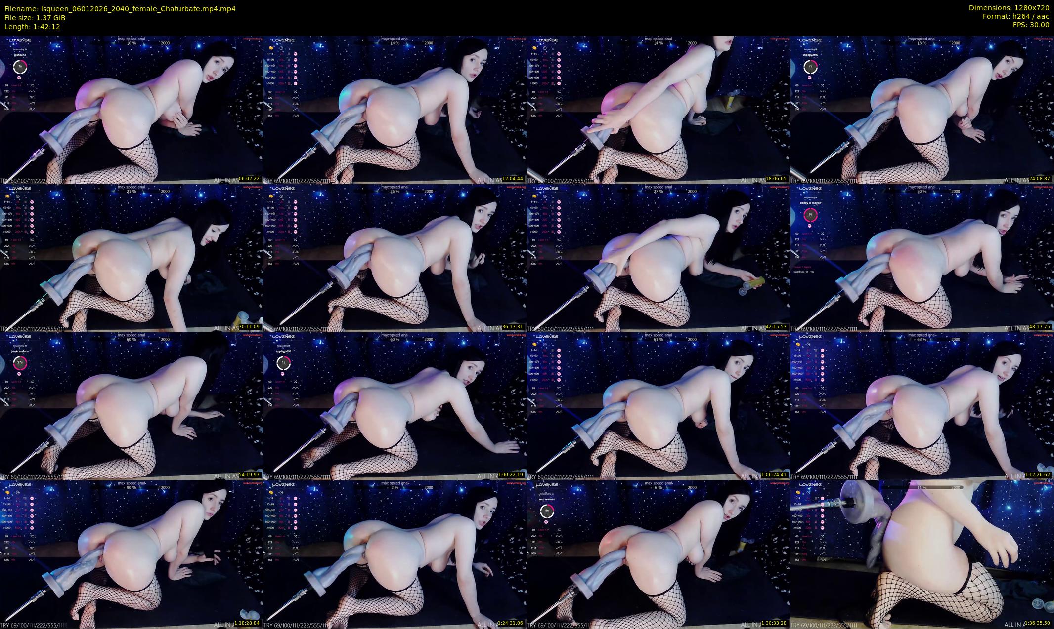 lsqueen — 103 minute Chaturbate female cam show recording, 720p, Jan 6, 2026