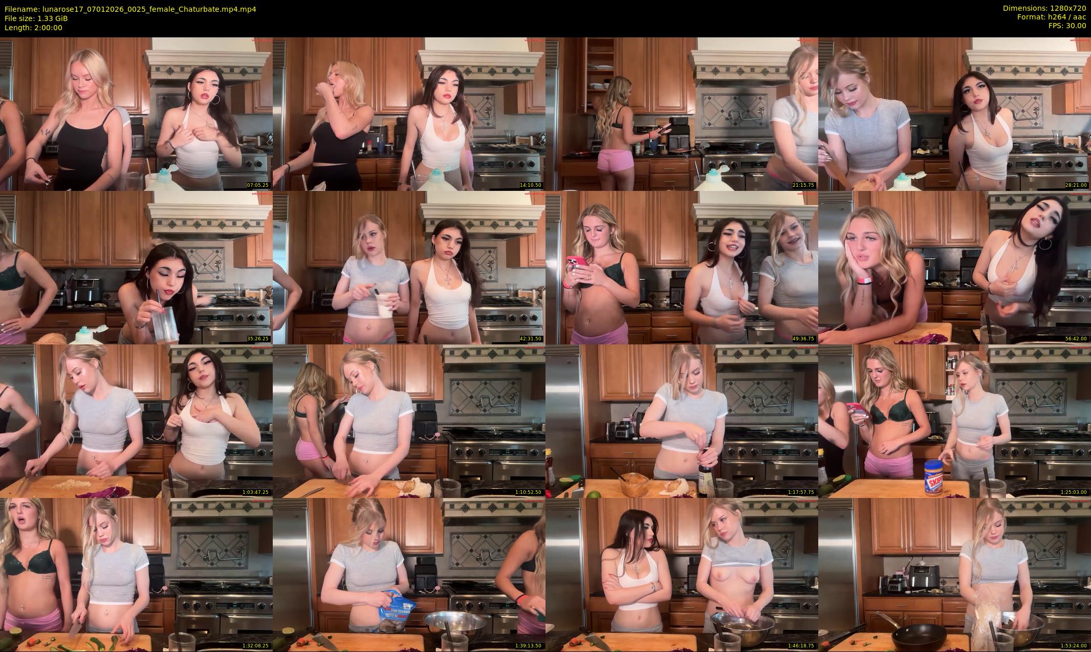 lunarose17 — 120 minute Chaturbate female cam show recording, 720p, Jan 7, 2026
