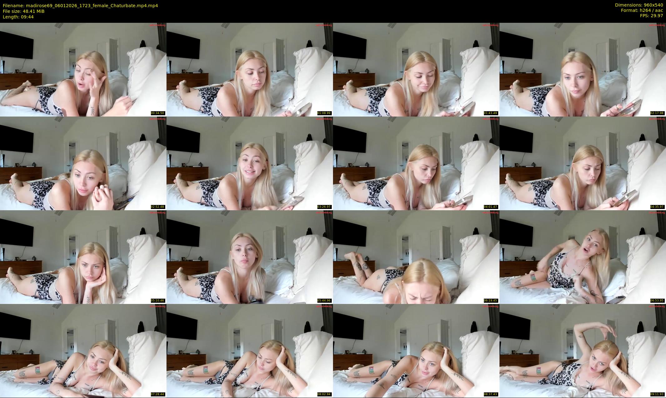 madirose69 — 10 minute Chaturbate female cam show recording, 480p, Jan 6, 2026
