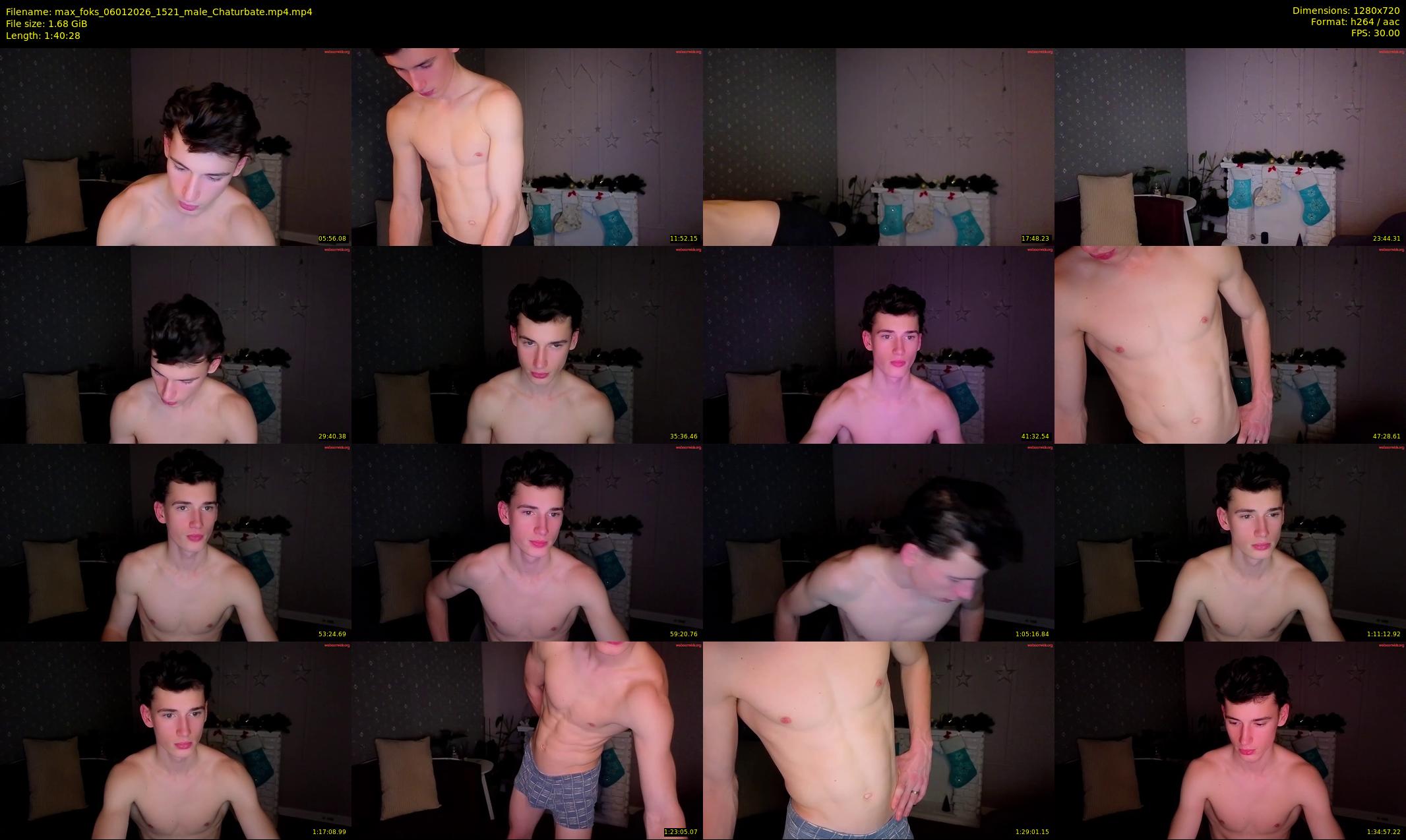 max_foks — 101 minute Chaturbate male cam show recording, 720p, Jan 6, 2026
