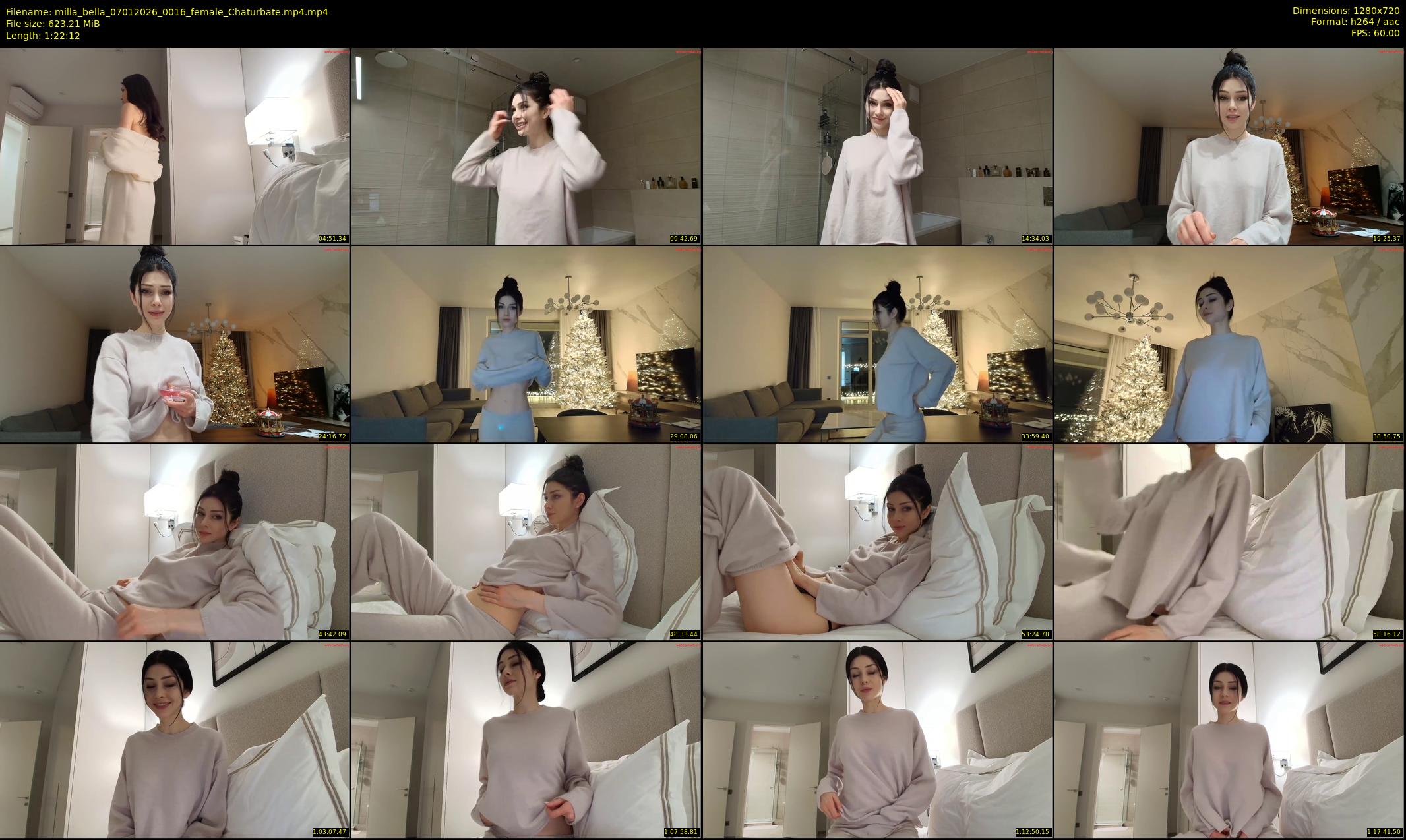 milla_bella — 83 minute Chaturbate female cam show recording, 720p, Jan 7, 2026
