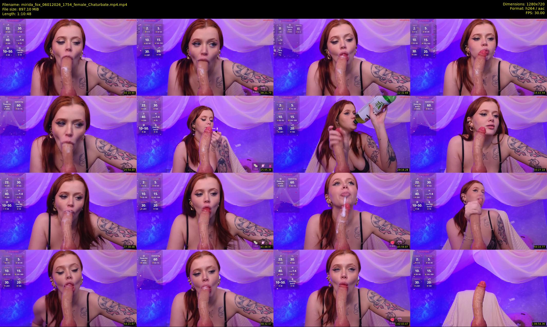 mirida_fox — 71 minute Chaturbate female cam show recording, 720p, Jan 6, 2026