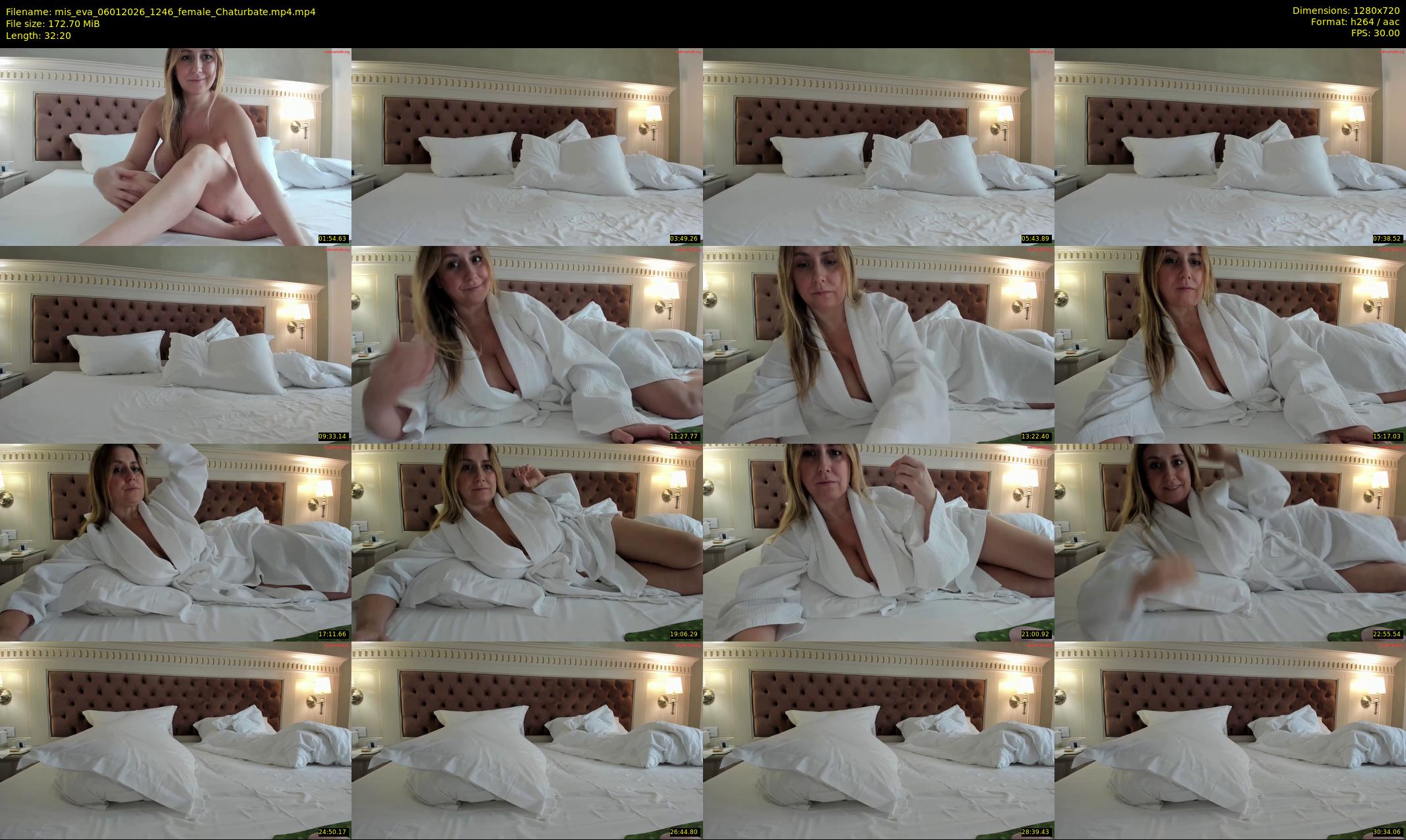 mis_eva — 33 minute Chaturbate female cam show recording, 720p, Jan 6, 2026