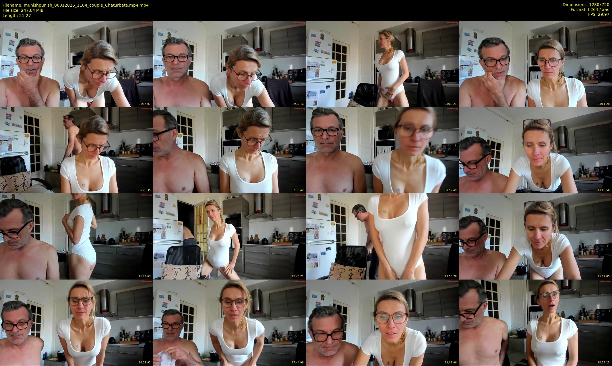 munishpunish — 22 minute Chaturbate couple cam show recording, 720p, Jan 6, 2026