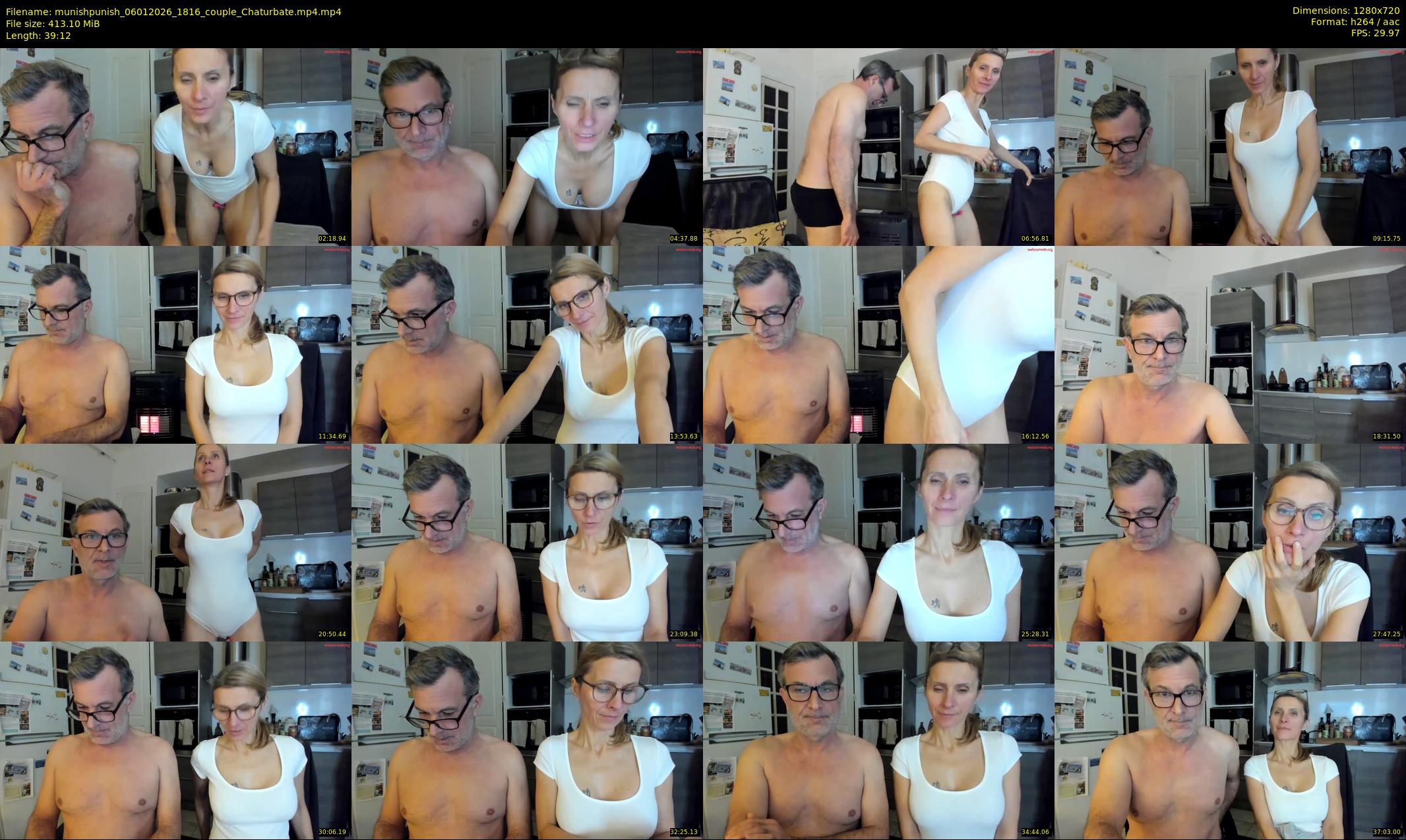 munishpunish — 40 minute Chaturbate couple cam show recording, 720p, Jan 6, 2026
