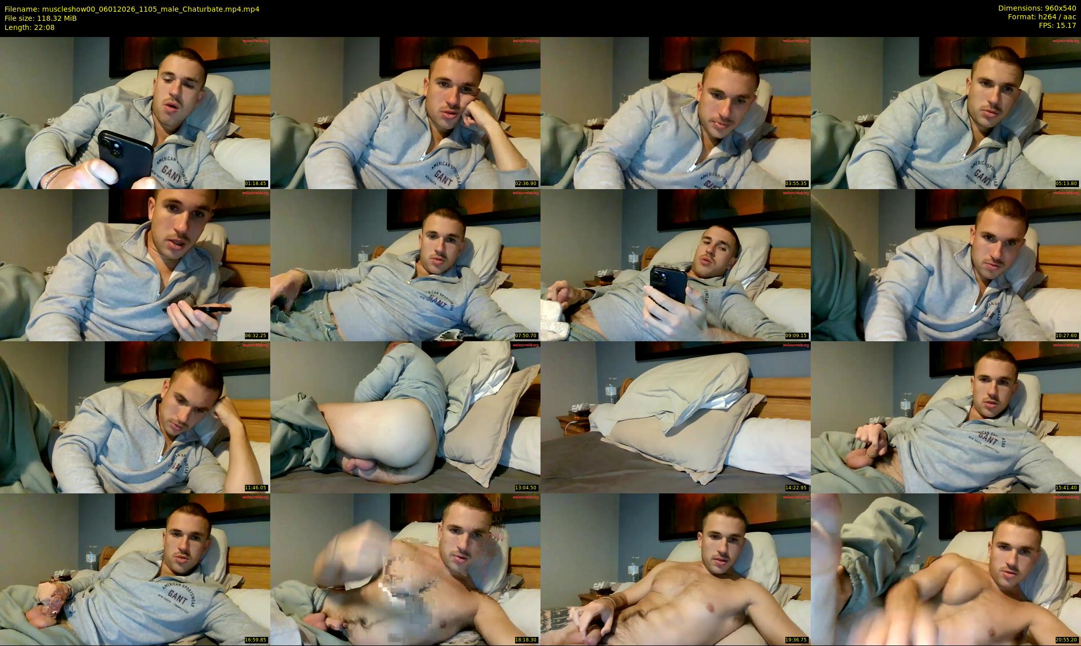 muscleshow00 — 23 minute Chaturbate male cam show recording, 480p, Jan 6, 2026