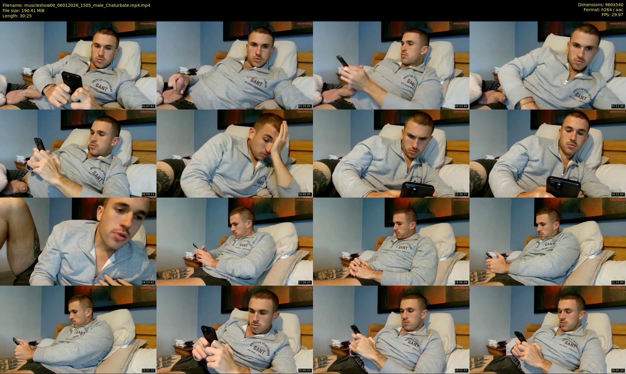 muscleshow00 — 31 minute Chaturbate male cam show recording, 480p, Jan 6, 2026