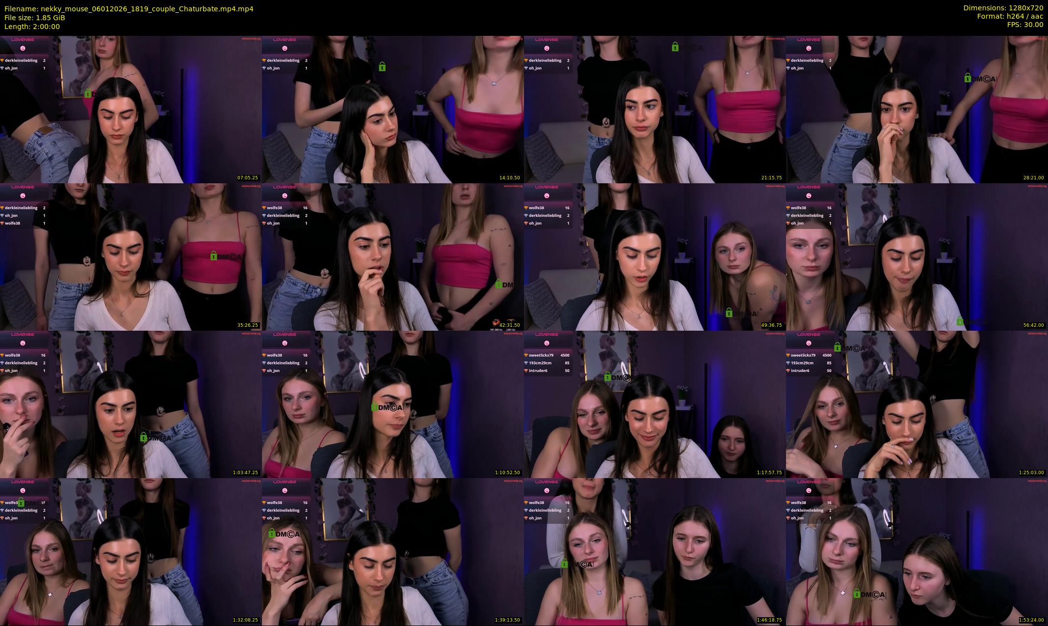 nekky_mouse — 120 minute Chaturbate female cam show recording, 720p, Jan 6, 2026