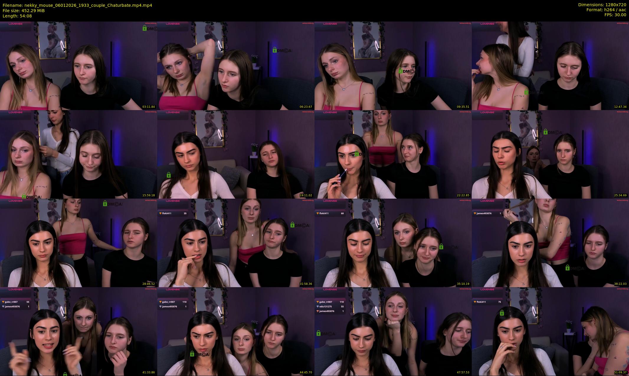nekky_mouse — 55 minute Chaturbate female cam show recording, 720p, Jan 6, 2026