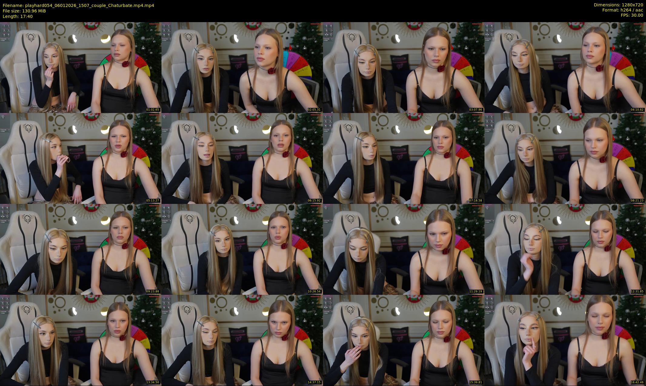 playhard054 — 18 minute Chaturbate couple cam show recording, 720p, Jan 6, 2026