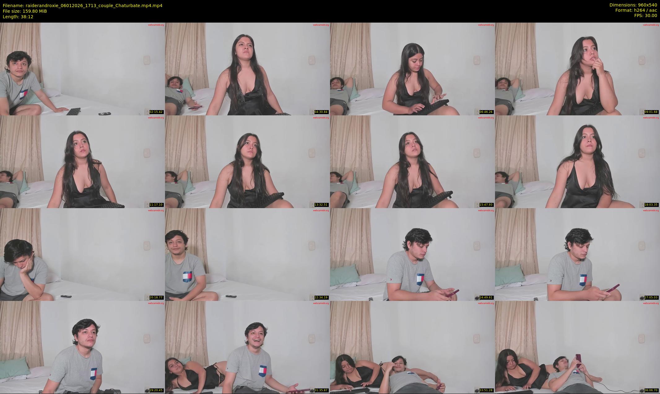 raiderandroxie — 39 minute Chaturbate couple cam show recording, 480p, Jan 6, 2026