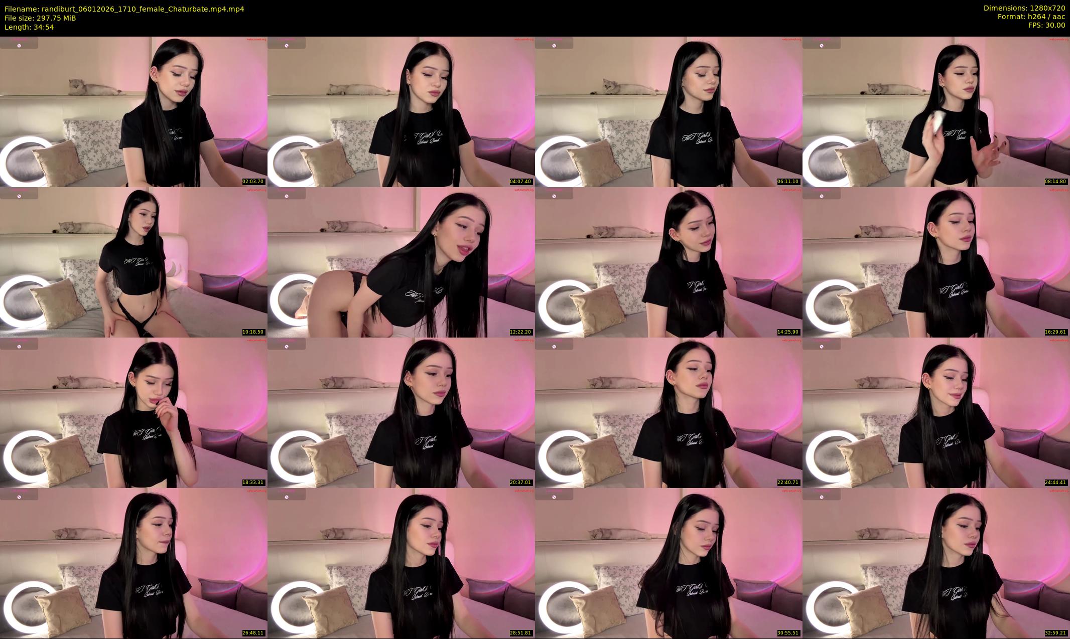 randiburt — 35 minute Chaturbate female cam show recording, 720p, Jan 6, 2026