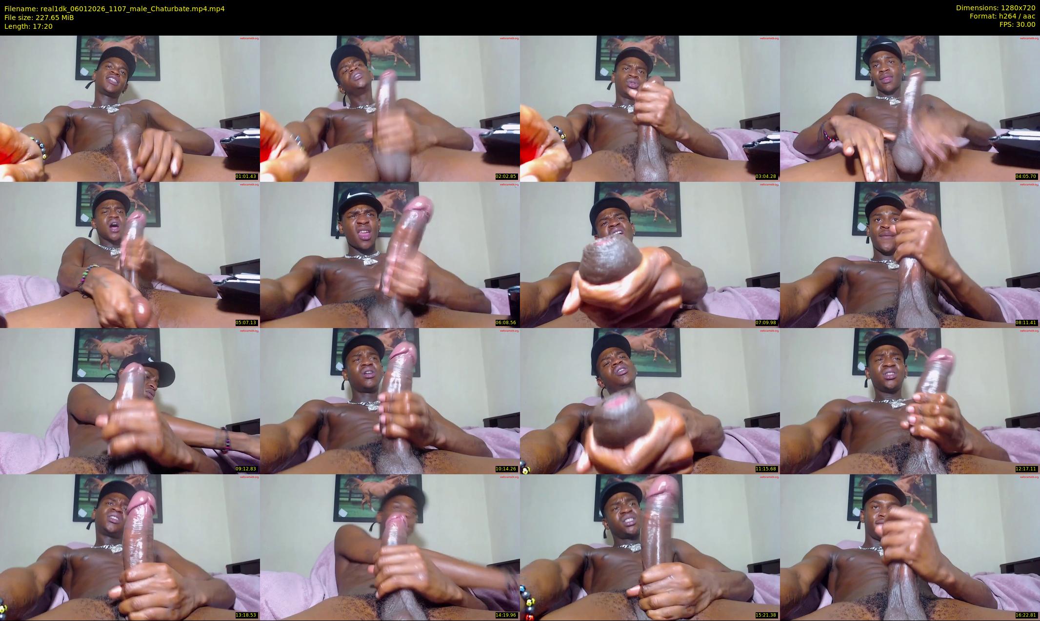 real1dk — 18 minute Chaturbate male cam show recording, 720p, Jan 6, 2026