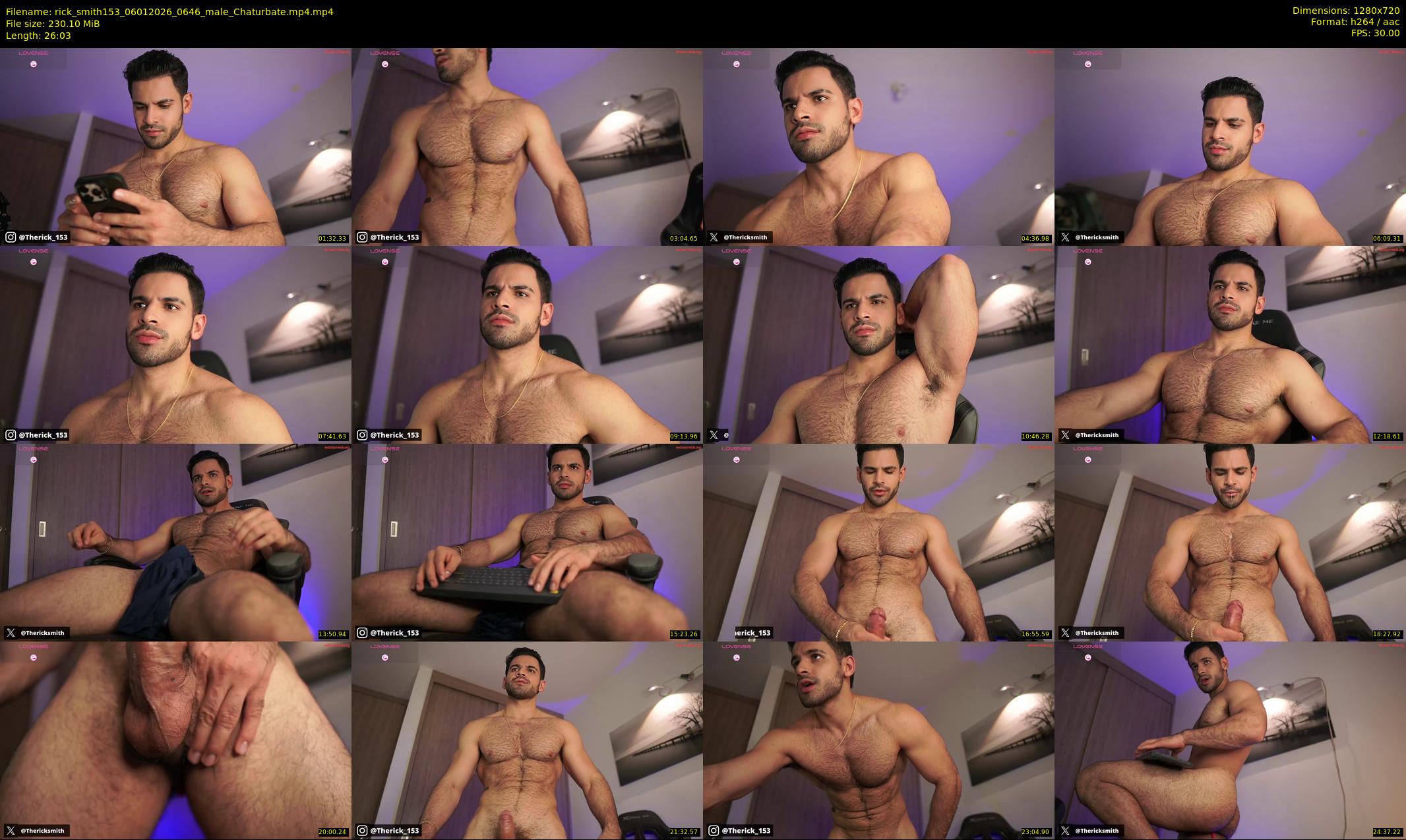 rick_smith153 — 27 minute Chaturbate male cam show recording, 720p, Jan 6, 2026