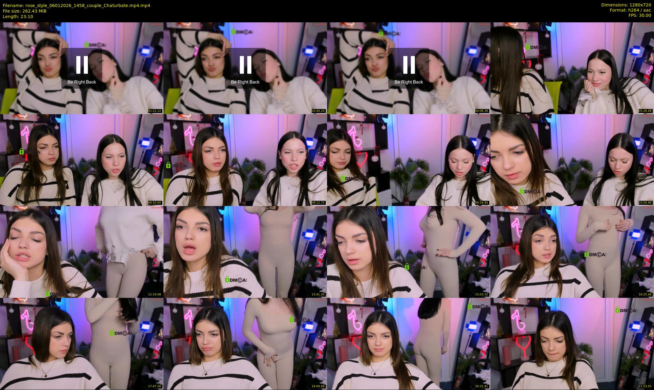 rose_style — 24 minute Chaturbate couple cam show recording, 720p, Jan 6, 2026