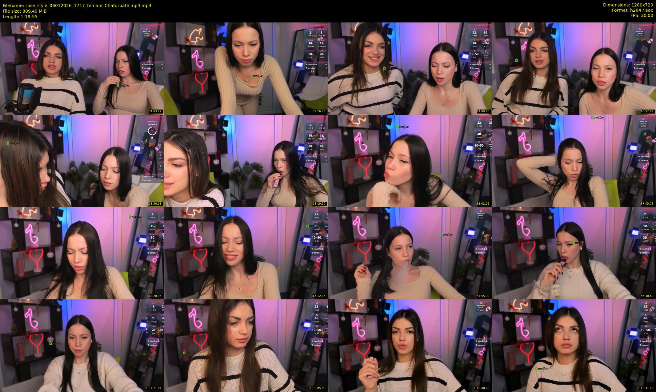 rose_style — 80 minute Chaturbate couple cam show recording, 720p, Jan 6, 2026