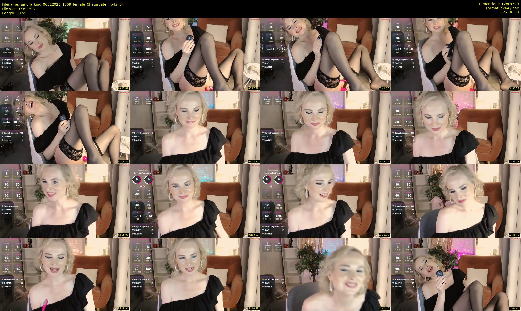 sandra_kind — 4 minute Chaturbate female cam show recording, 720p, Jan 6, 2026