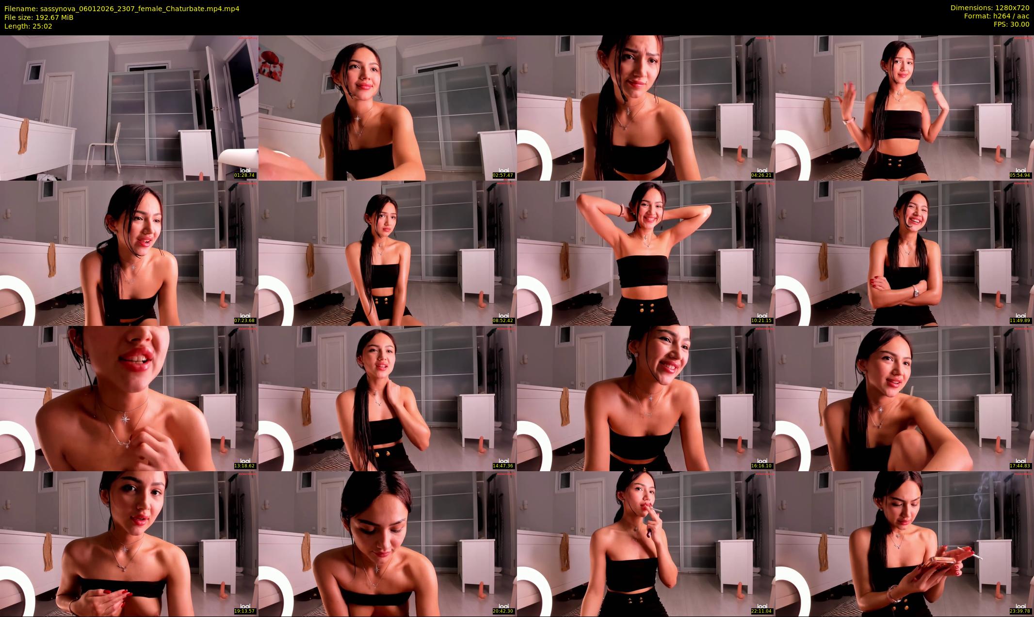 sassynova — 26 minute Chaturbate female cam show recording, 720p, Jan 6, 2026